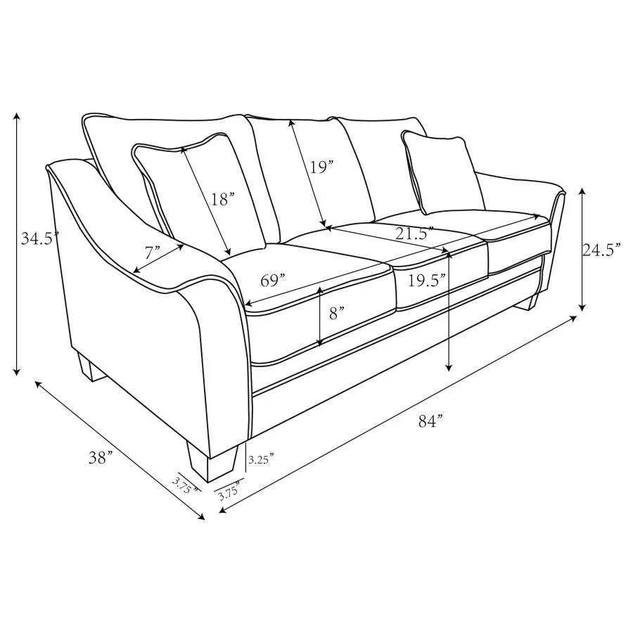 Tomkins - Boucle Upholstered Sofa Set - Image 28