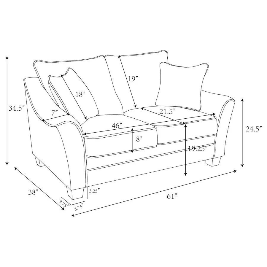 Tomkins - Boucle Upholstered Sofa Set - Image 30