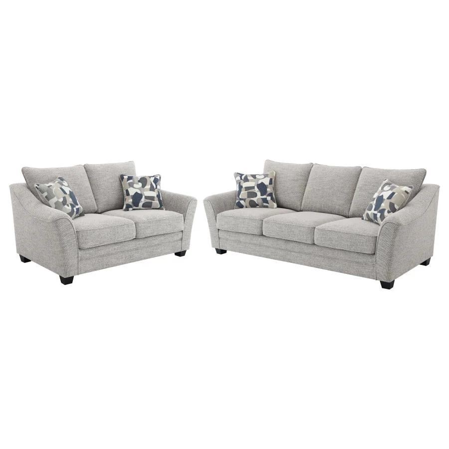 Tomkins - Boucle Upholstered Sofa Set - Image 4