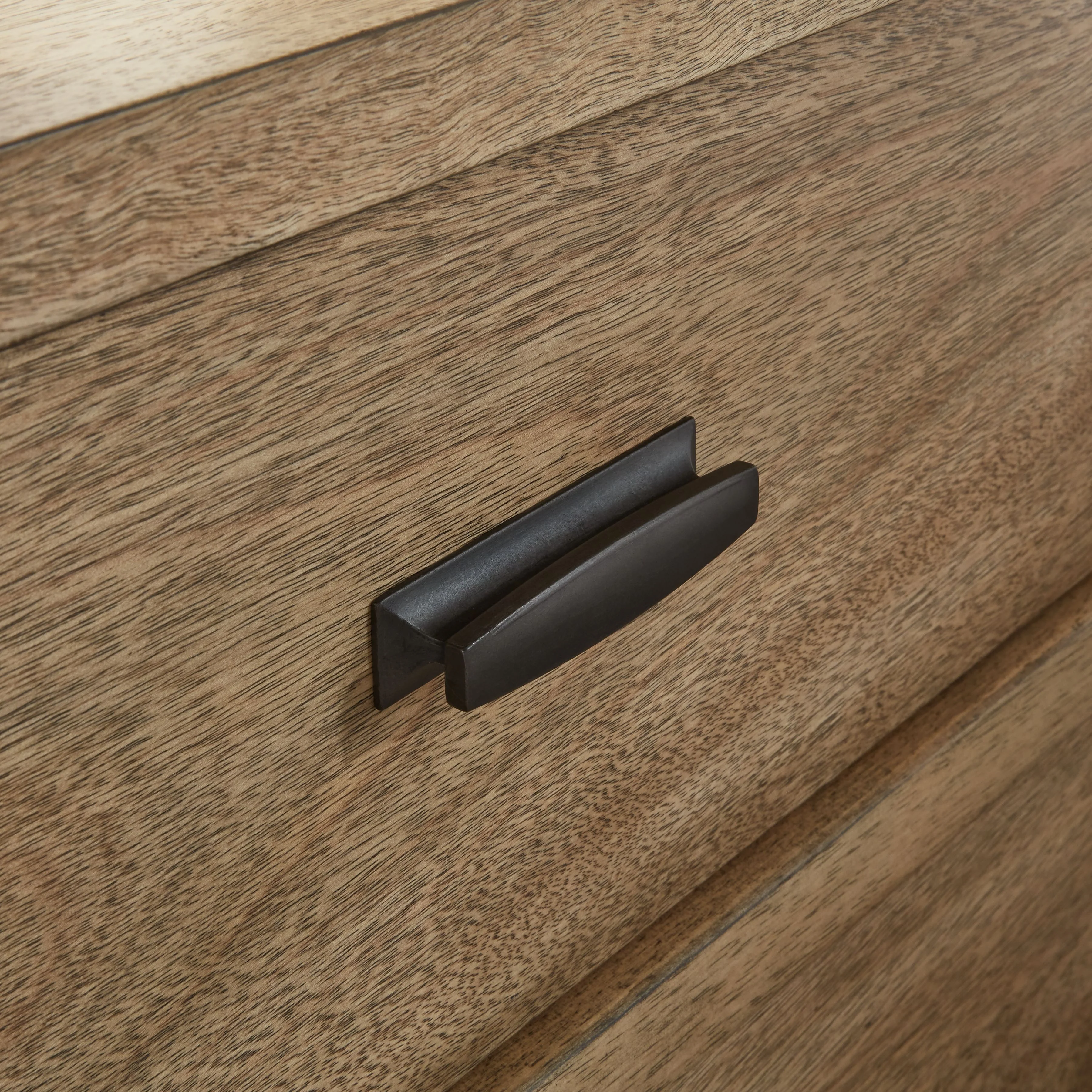 Tomtyn - Dresser And Mirror - Light Brown - Image 4