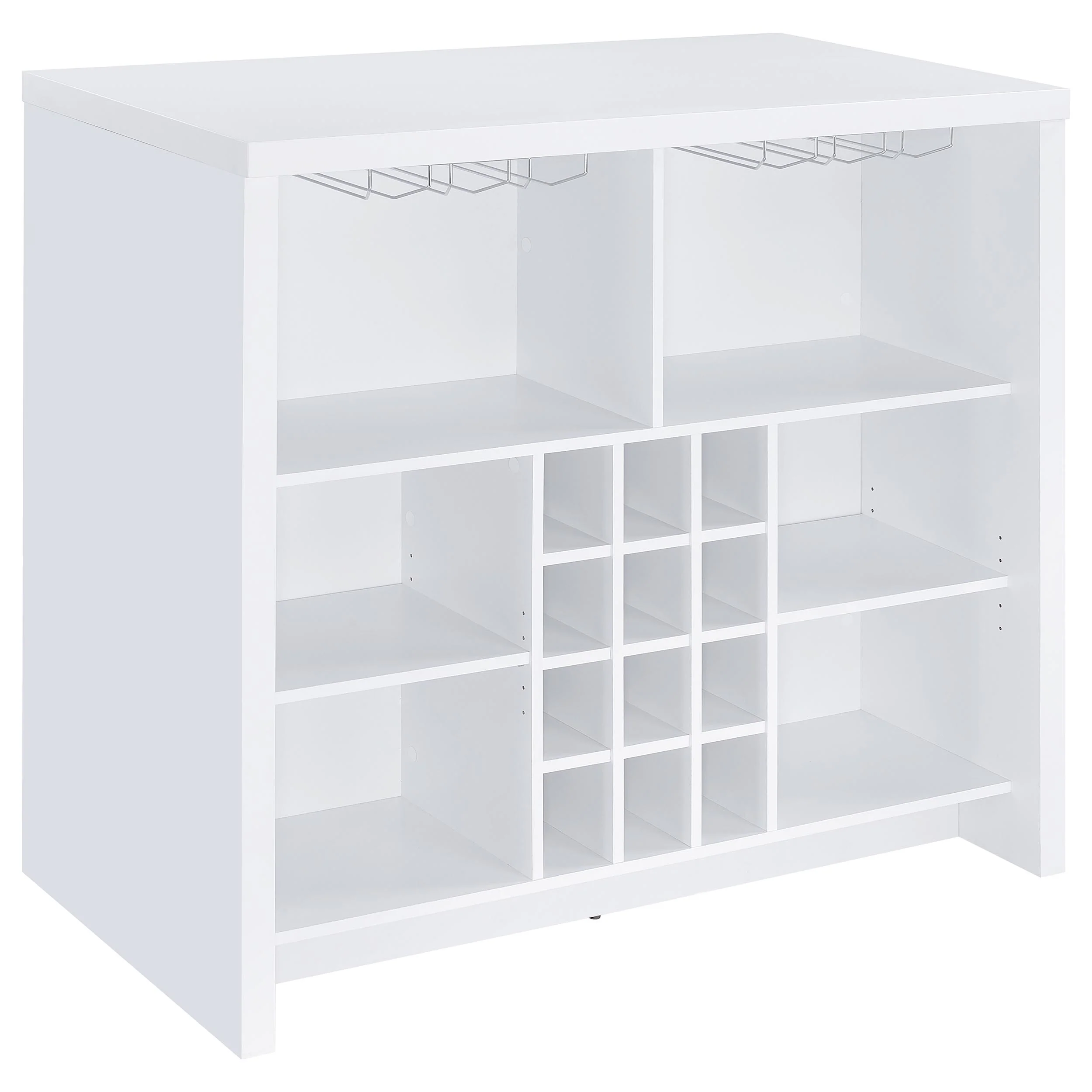 Topanga - Engineered Wood Freestanding Home Bar - Image 34