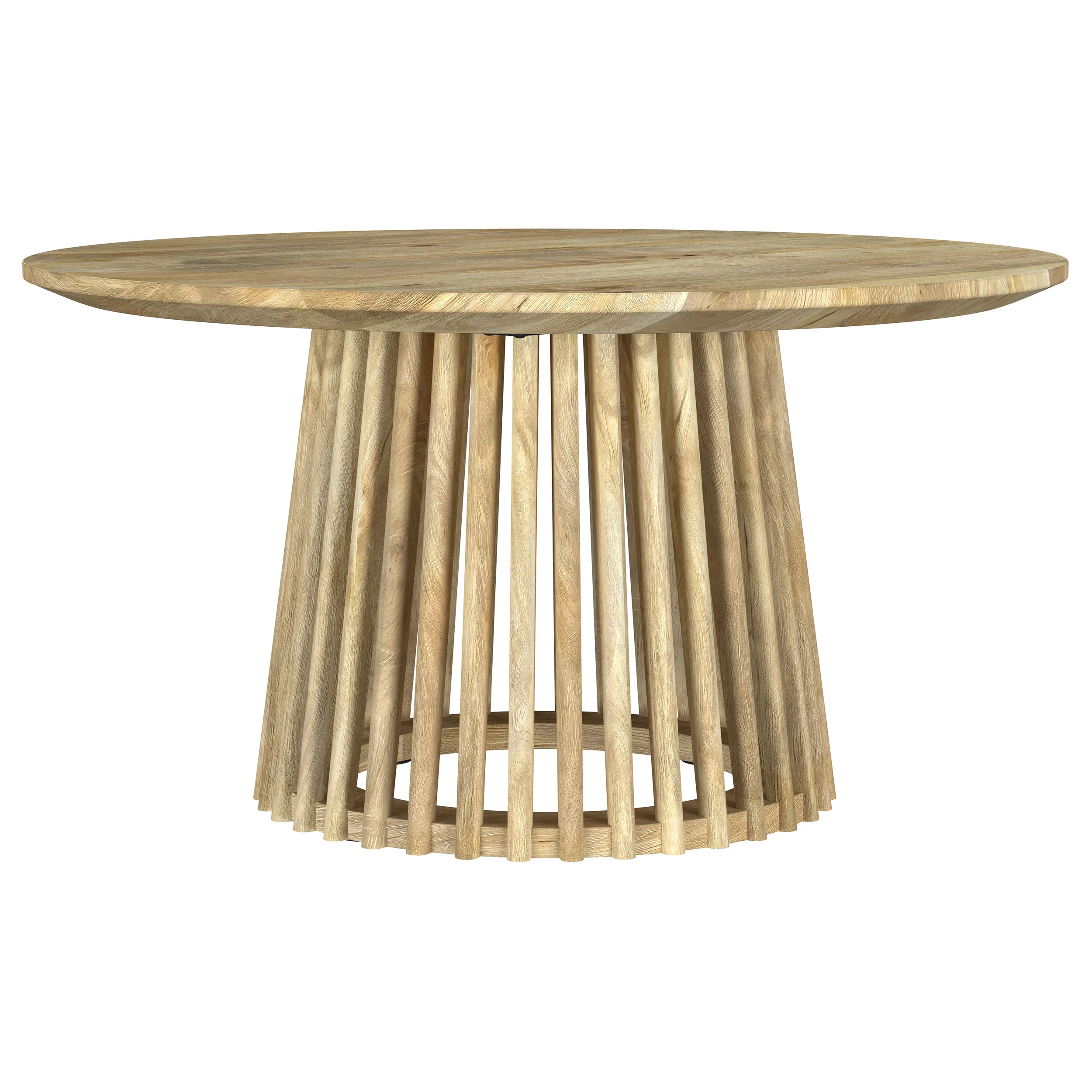 Touhy - Round Solid Wood Table - Image 15