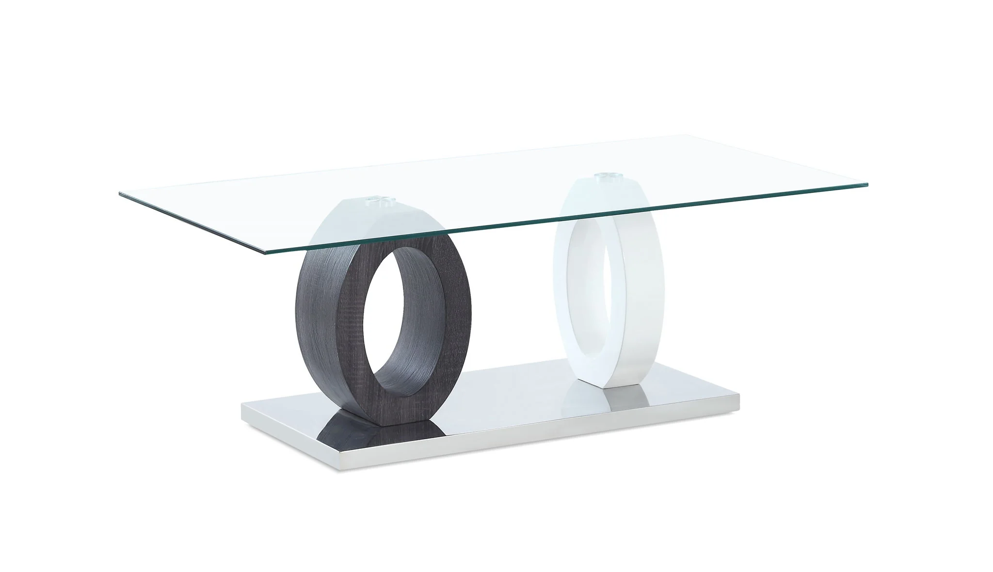 Tracker - Coffee Table - Brown / White - Image 3