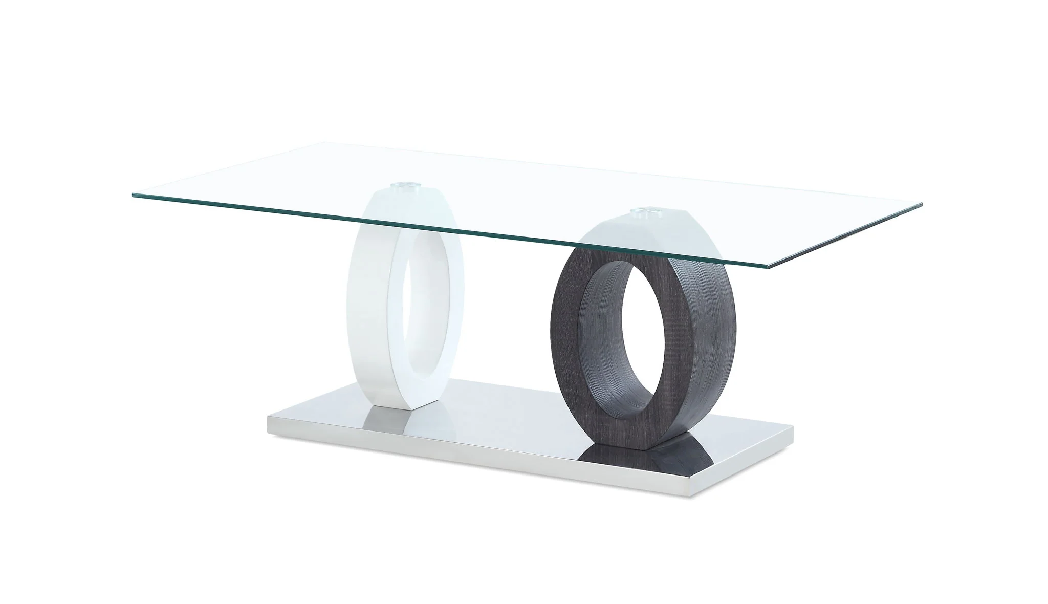 Tracker - Coffee Table - Brown / White - Image 4