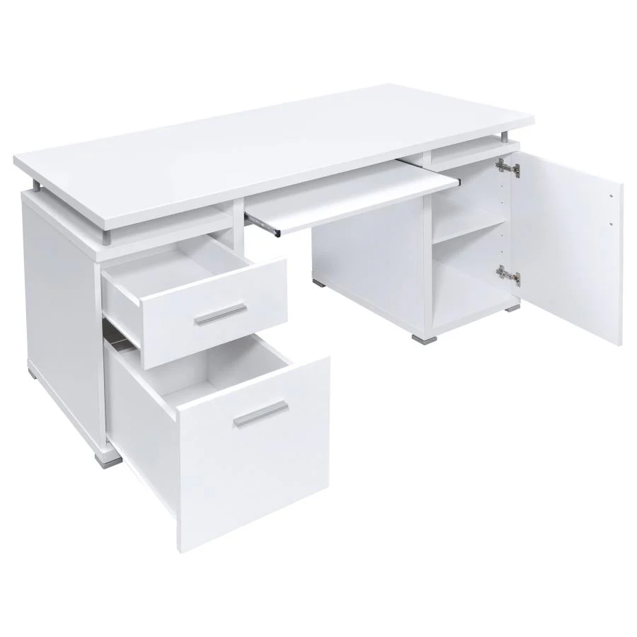 Tracy - 2-Drawer Office Computer Desk - Image 6