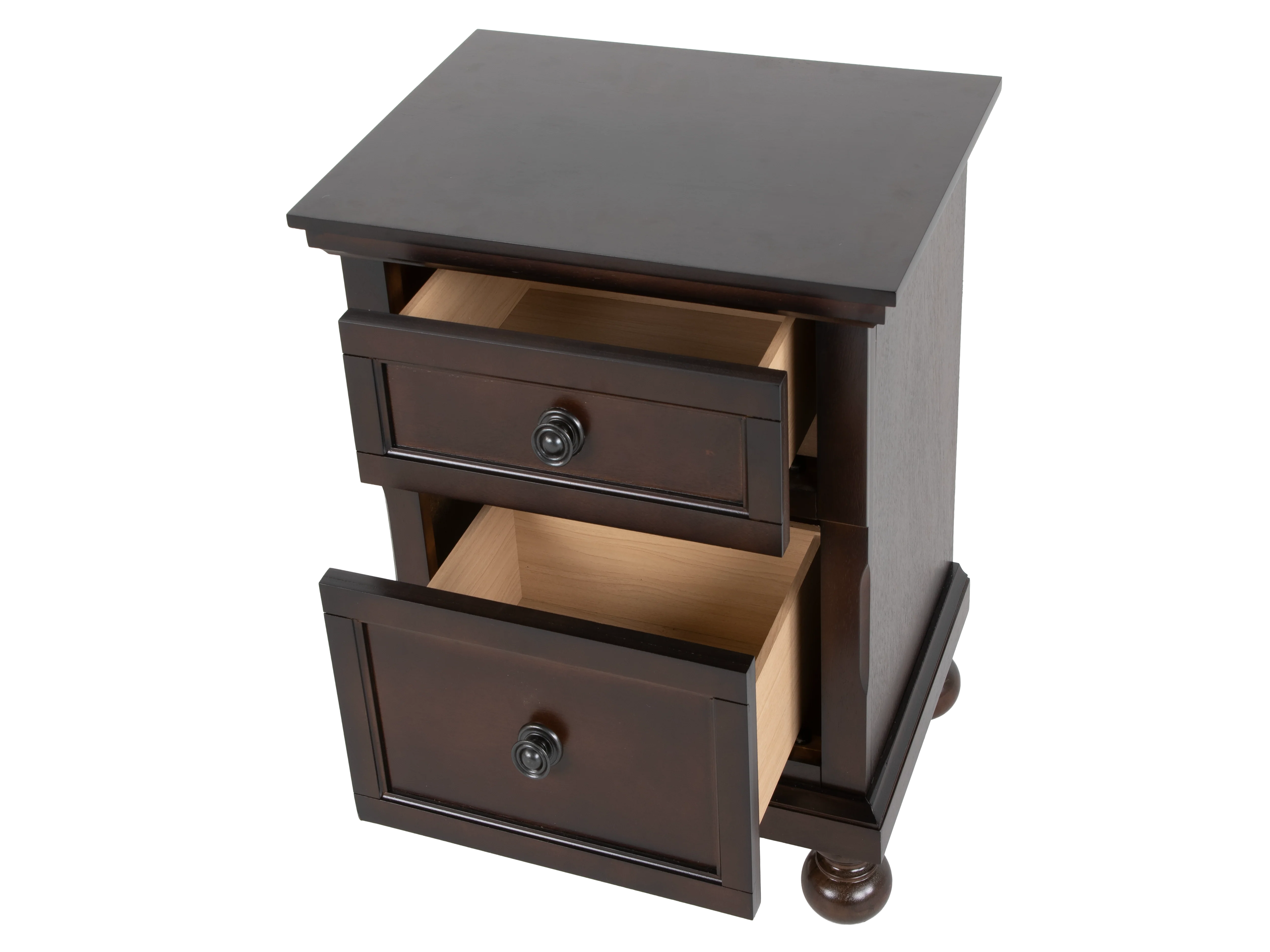 Transitional Espresso 6-Piece Queen Storage Bedroom Set (Bed, Dresser, Mirror, & Nightstand) - Image 13