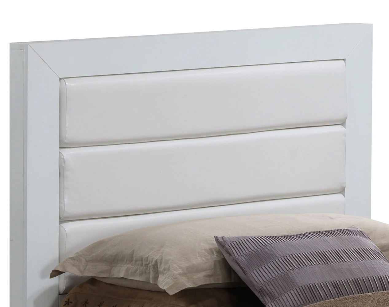 Transitional Modern Design Bed - Image 37