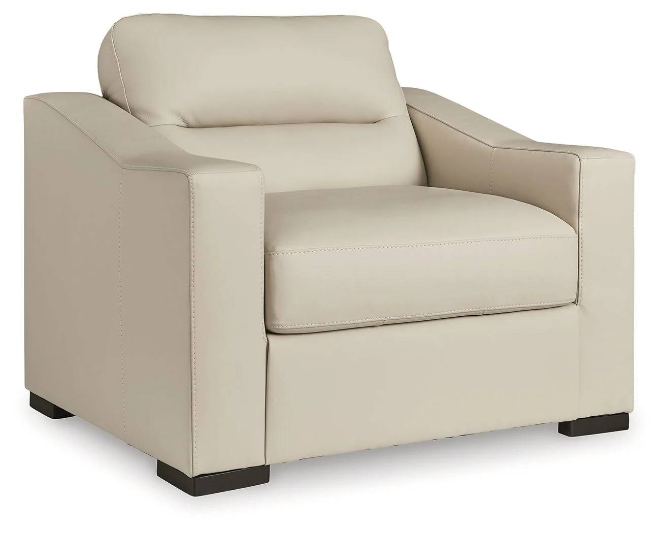 Treasure Trove - 2 Pc. - Chair And A Half, Ottoman - Almond - Image 3