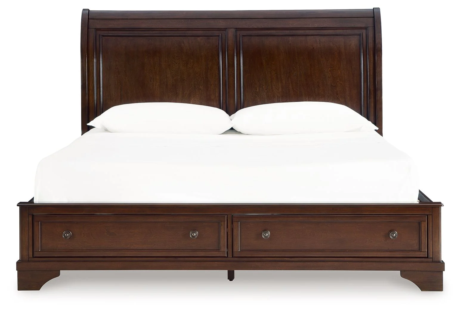 Trellington - King Sleigh Storage Bed - Brown - Image 5