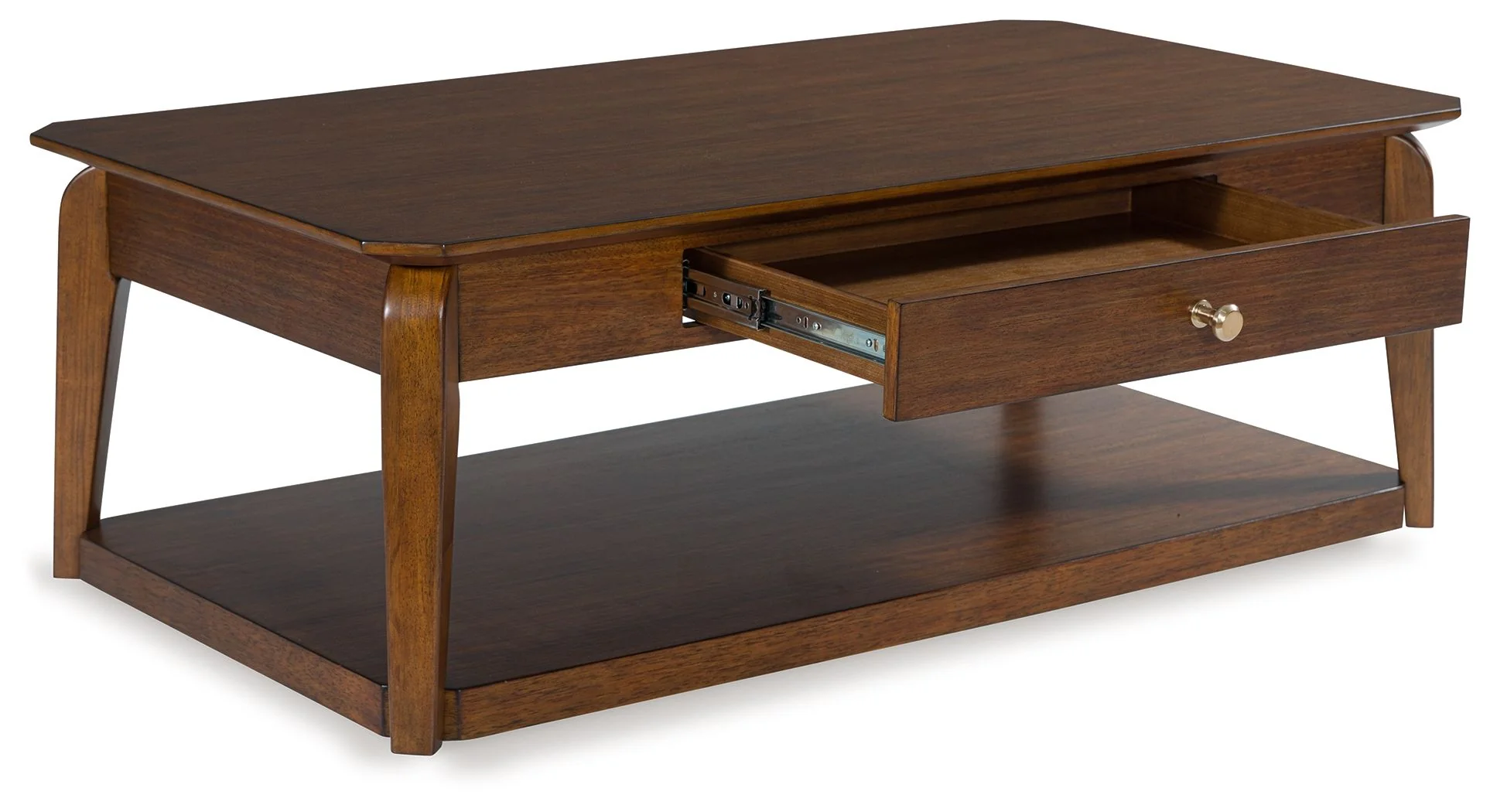 Trenmour - Rectangular Cocktail Table - Medium Brown - Image 2