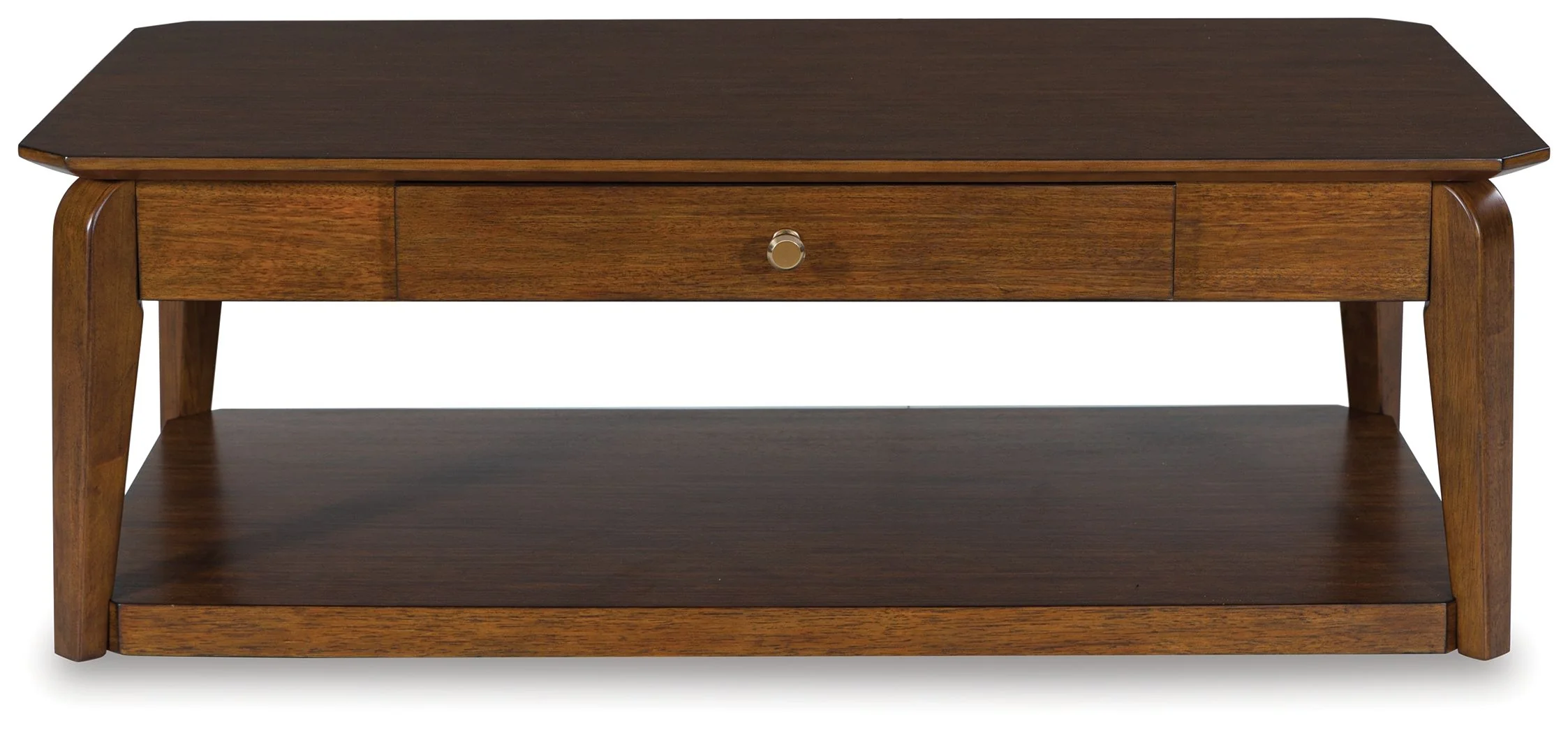 Trenmour - Rectangular Cocktail Table - Medium Brown - Image 7