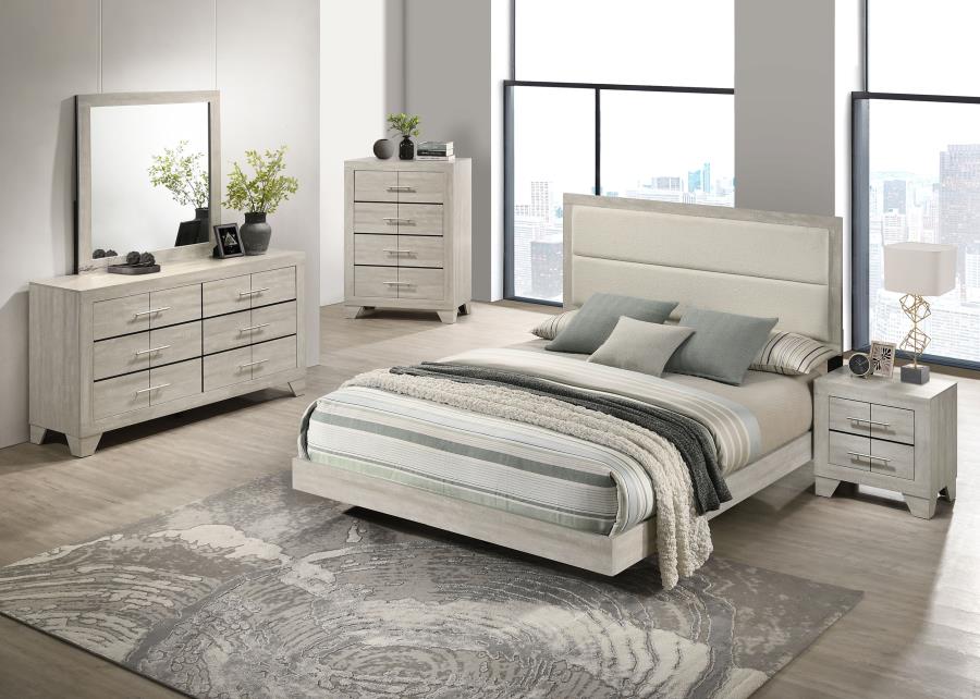 Trenton - 4-Drawer Bedroom Chest Of Drawers - Rustic Cream - Image 14