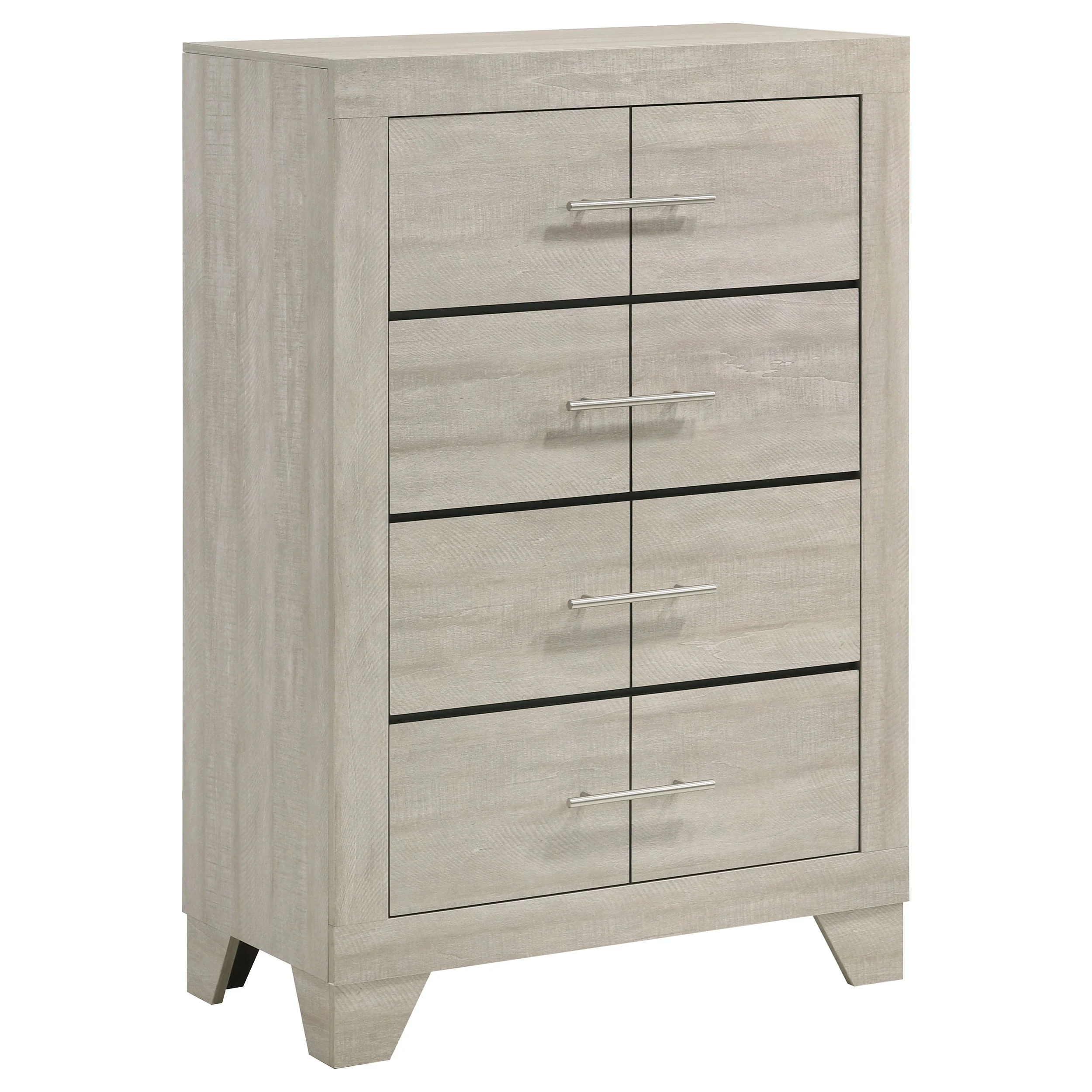 Trenton - 4-Drawer Bedroom Chest Of Drawers - Rustic Cream - Image 15