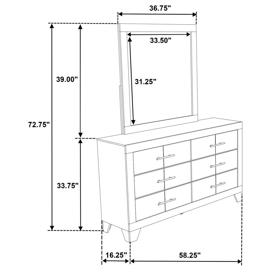 Trenton - 6-Drawer Dresser - Image 26