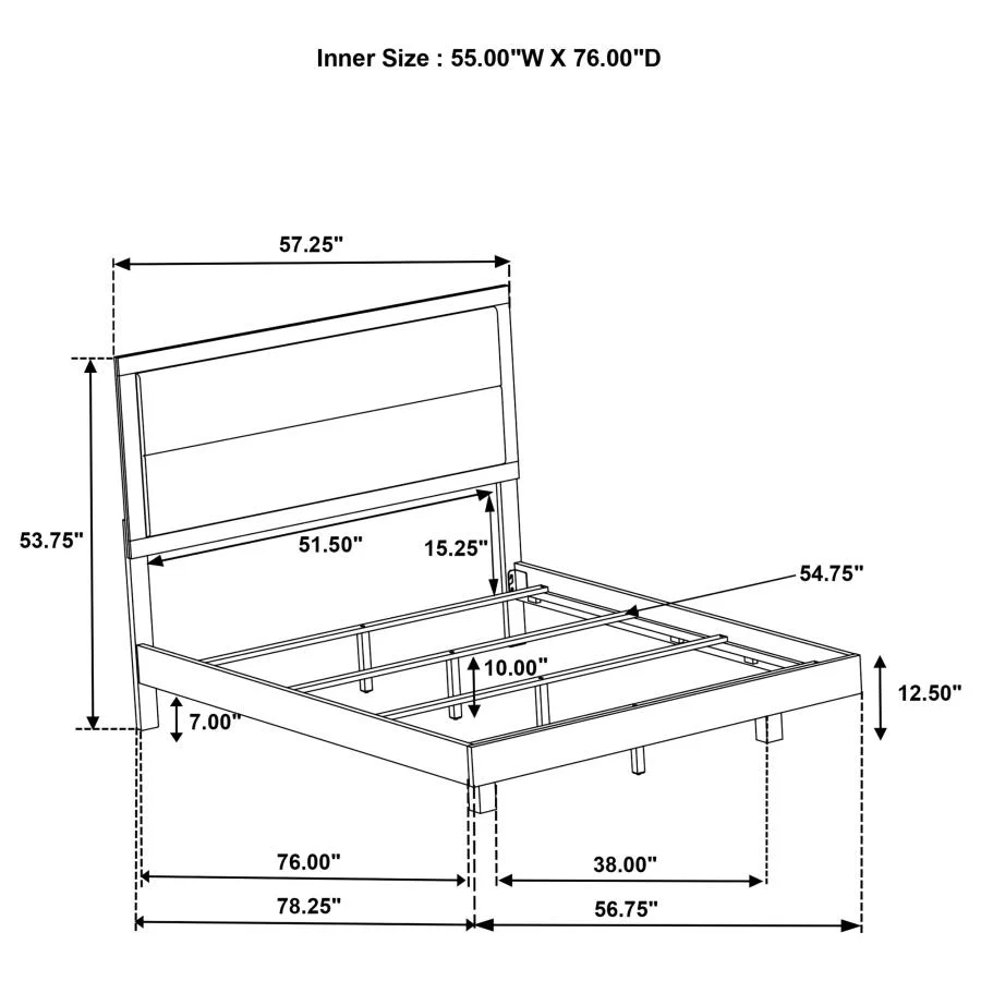 Trenton - Wood Panel Bed - Image 43