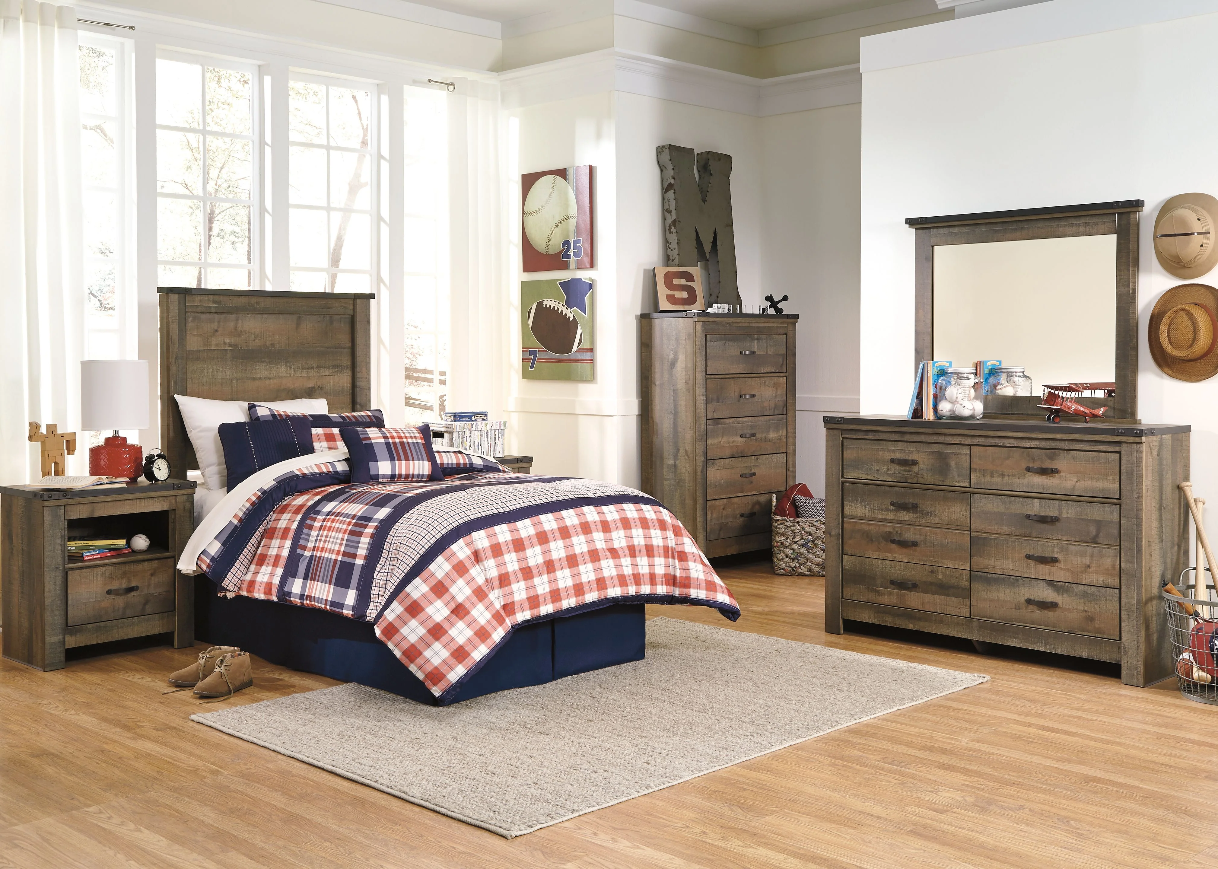Trinell - Youth Panel Headboard - Image 3