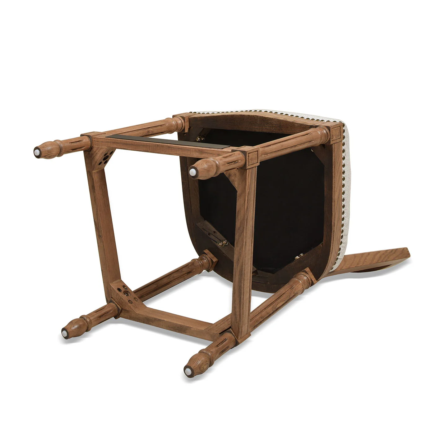 Triomphe - Rattan Wicker High Back Armless Counter Bar Stool - Image 14