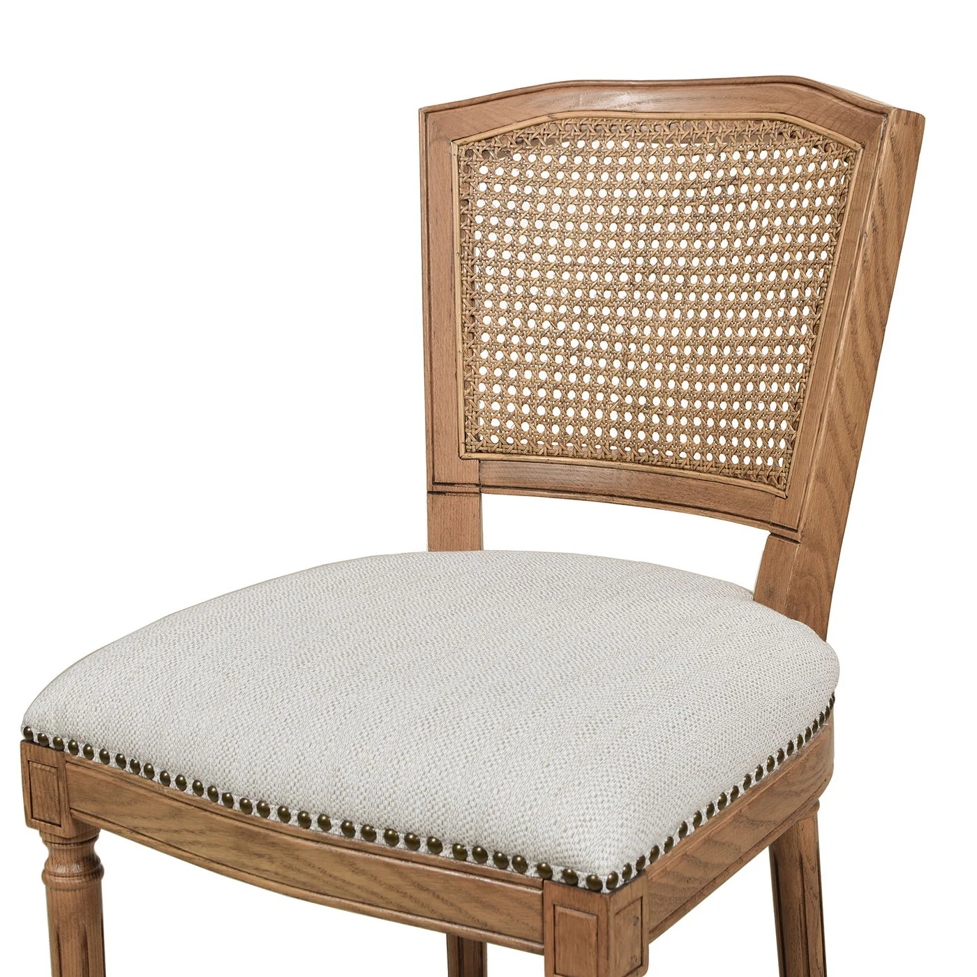 Triomphe - Rattan Wicker High Back Armless Counter Bar Stool - Image 28