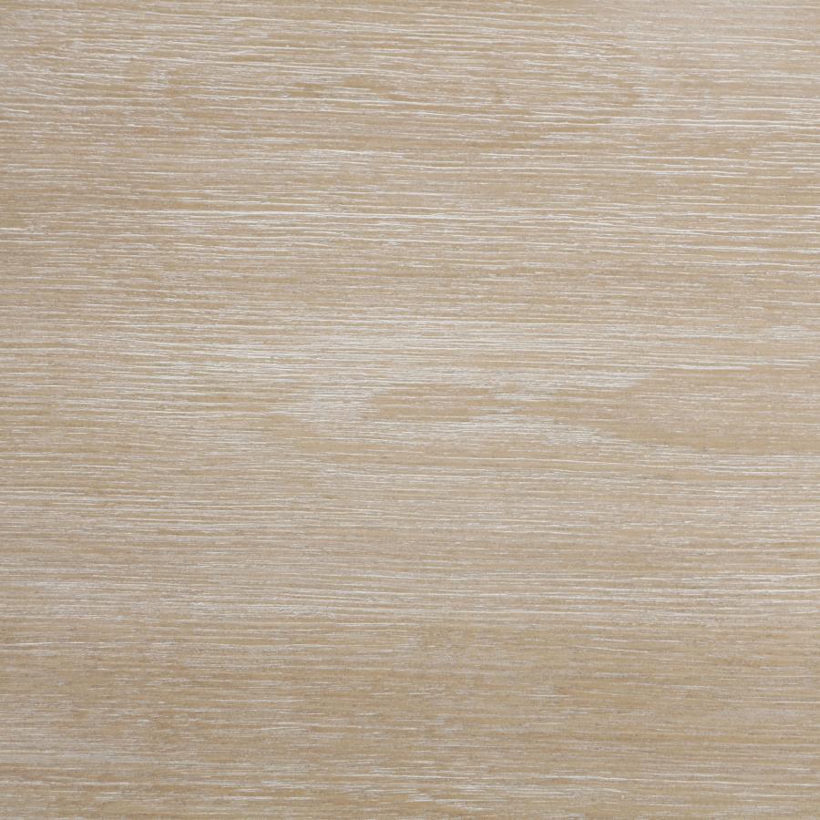 Trofello - Round Pedestal Dining Table - White Washed - Image 5