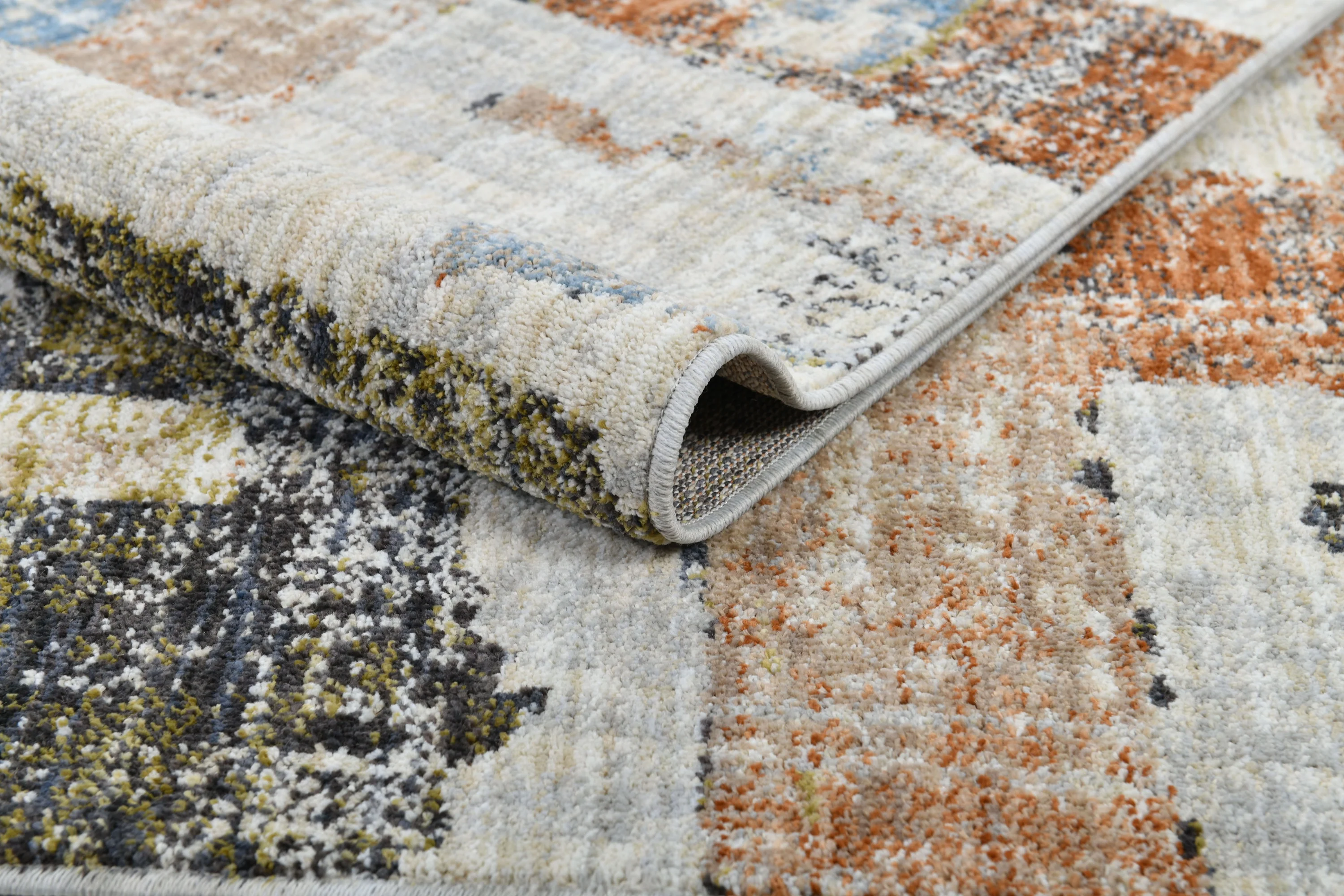 .Tulum Beige/Multi Rug - 6' 6" x 9' 0" - Image 2