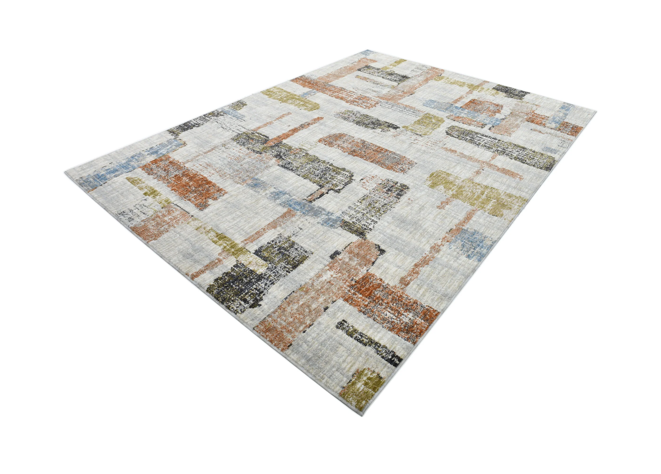 .Tulum Beige/Multi Rug - 6' 6" x 9' 0" - Image 5
