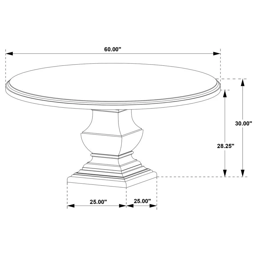 Twyla - Round Wood Dining Room Table Set - Image 24