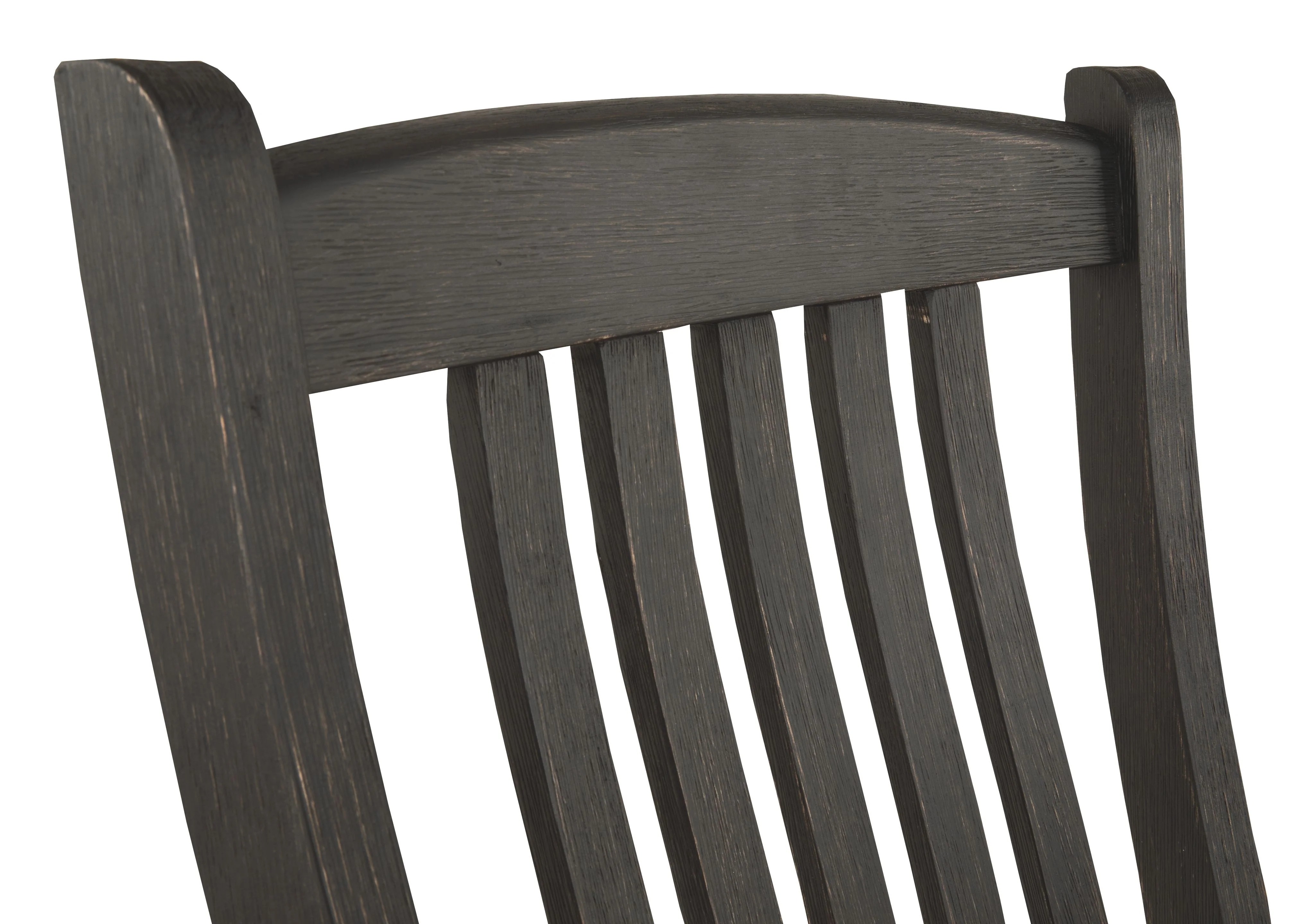 Tyler Creek - Dining UPH Side Chair (Set of 2) - Slatback - Black / Grayish Brown - Image 11