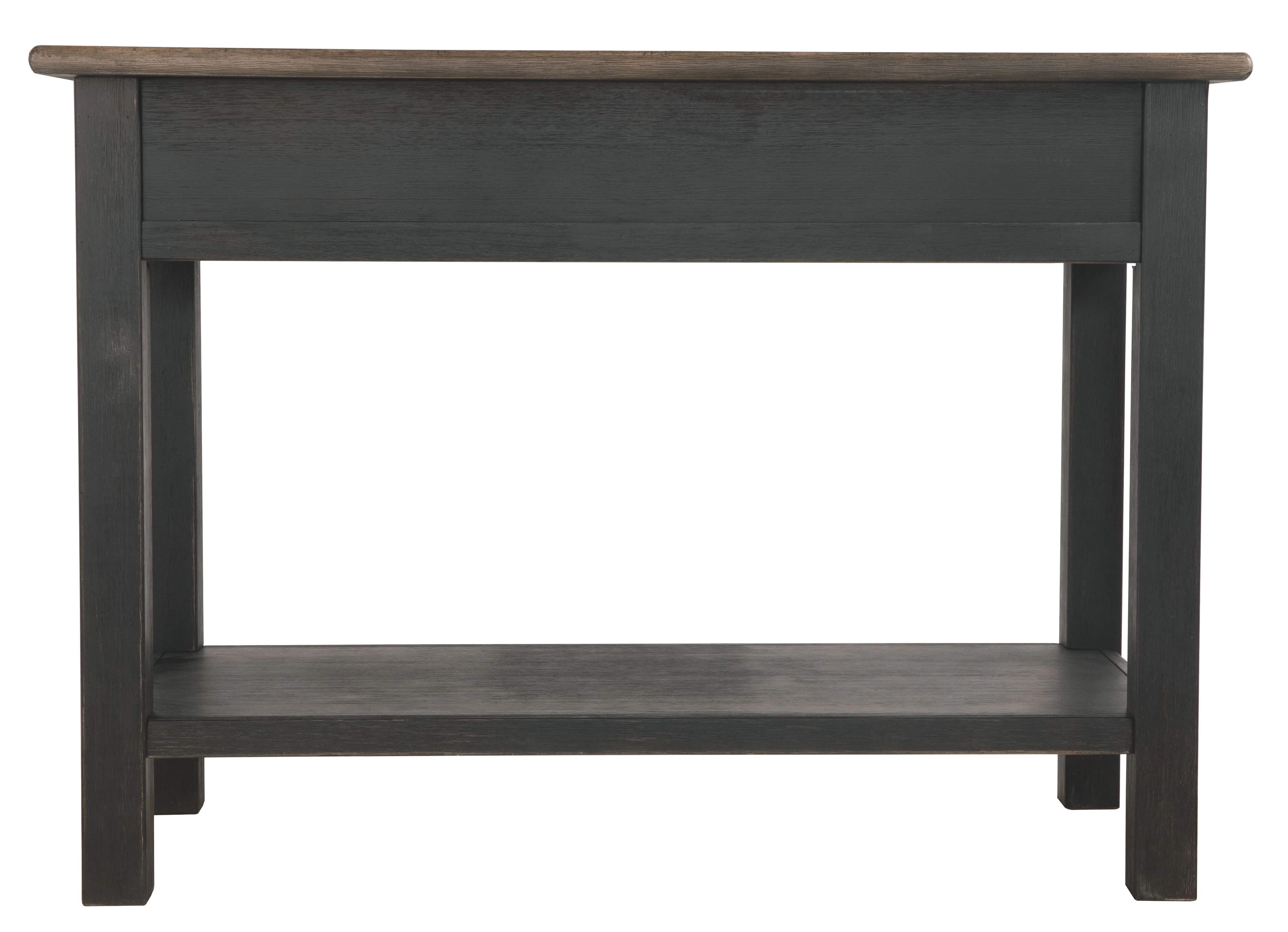 Tyler Creek - Sofa Table - Grayish Brown / Black - Image 8