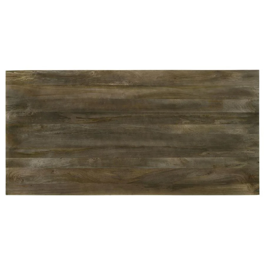 Tyler - Solid Wood Dining Table - Mango Brown - Image 6