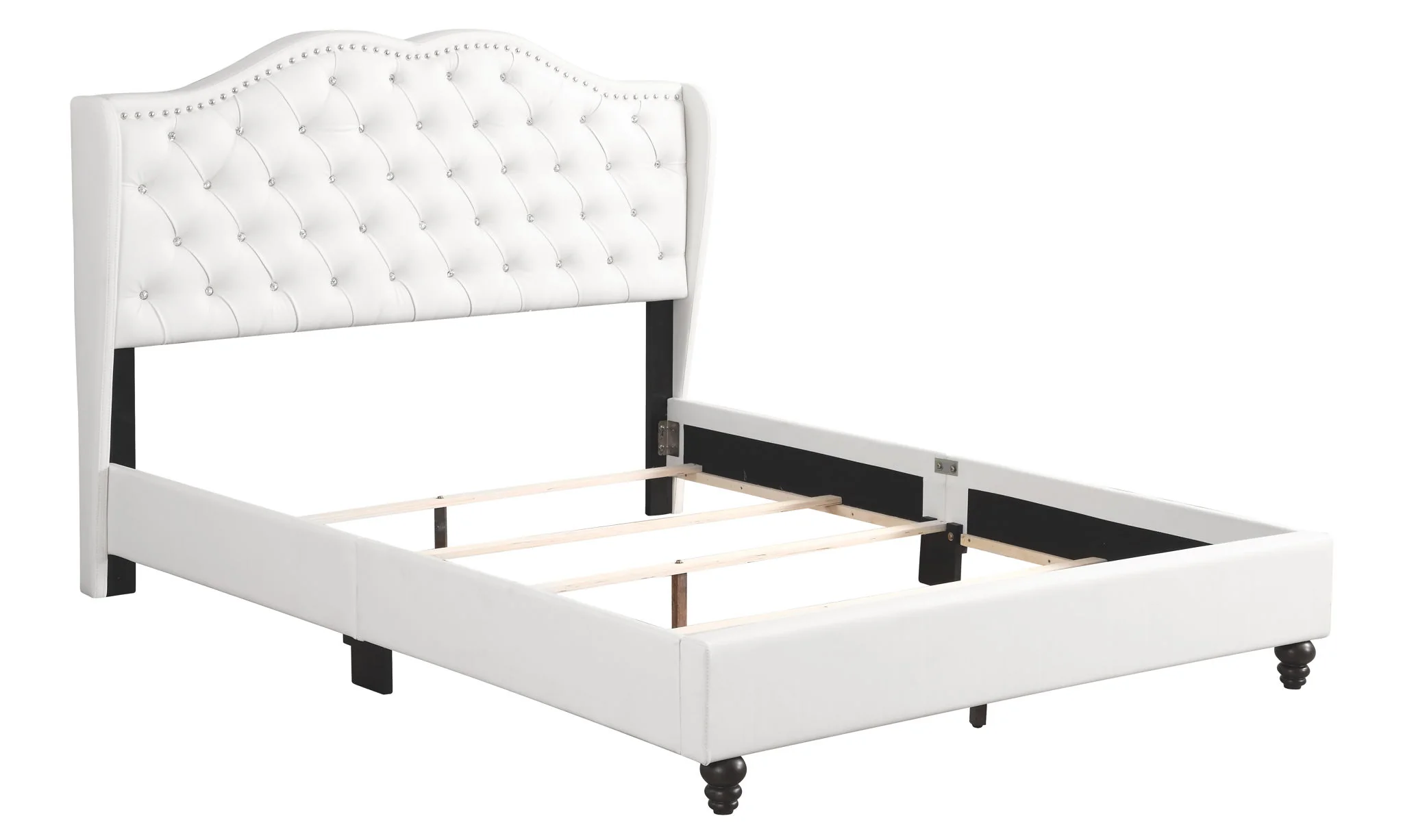 Upholstered Bed Transitional - Image 11
