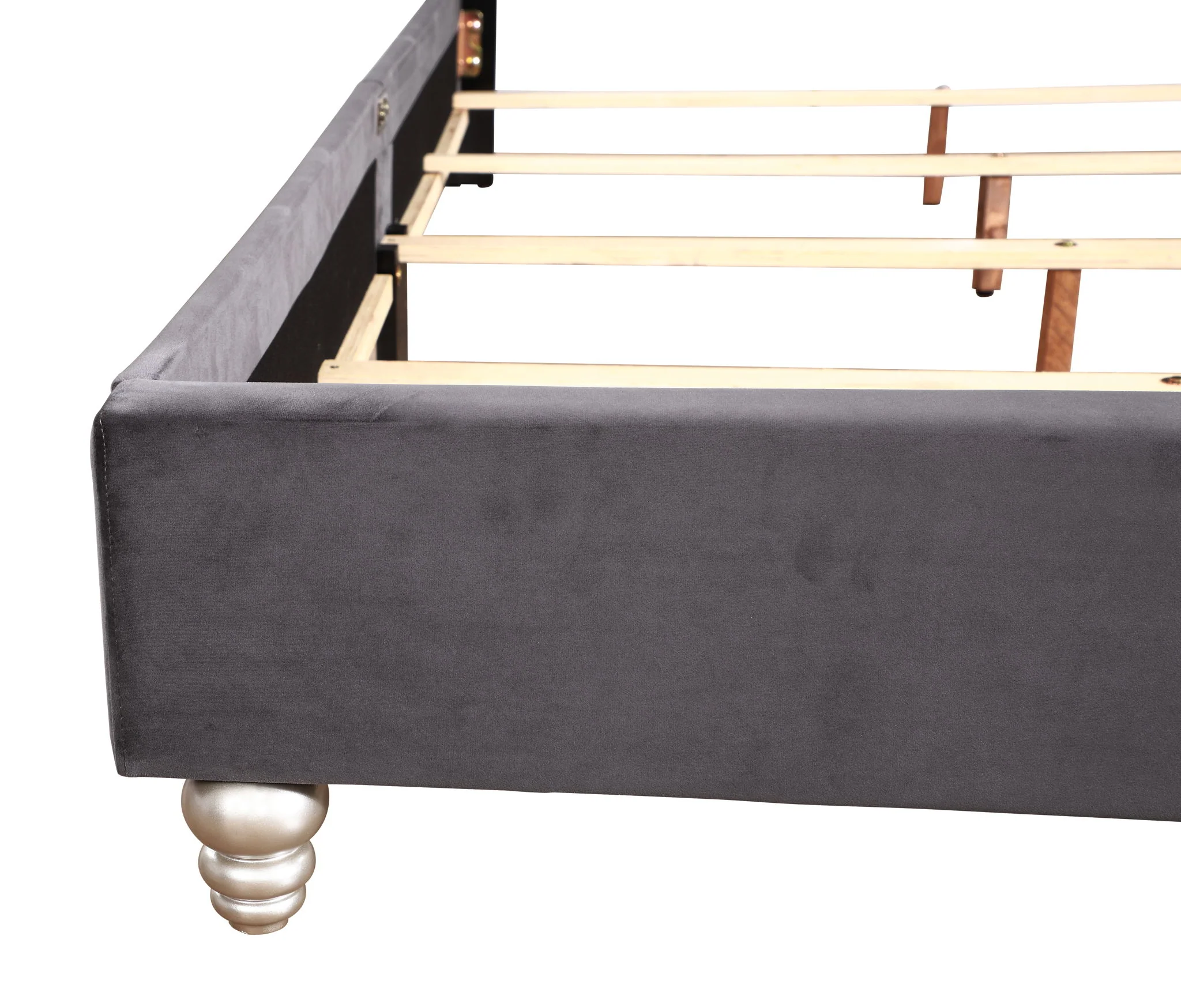 Upholstered Bed Transitional - Image 17