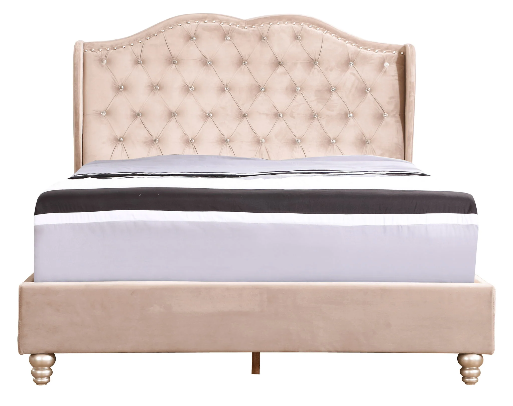 Upholstered Bed Transitional - Image 18