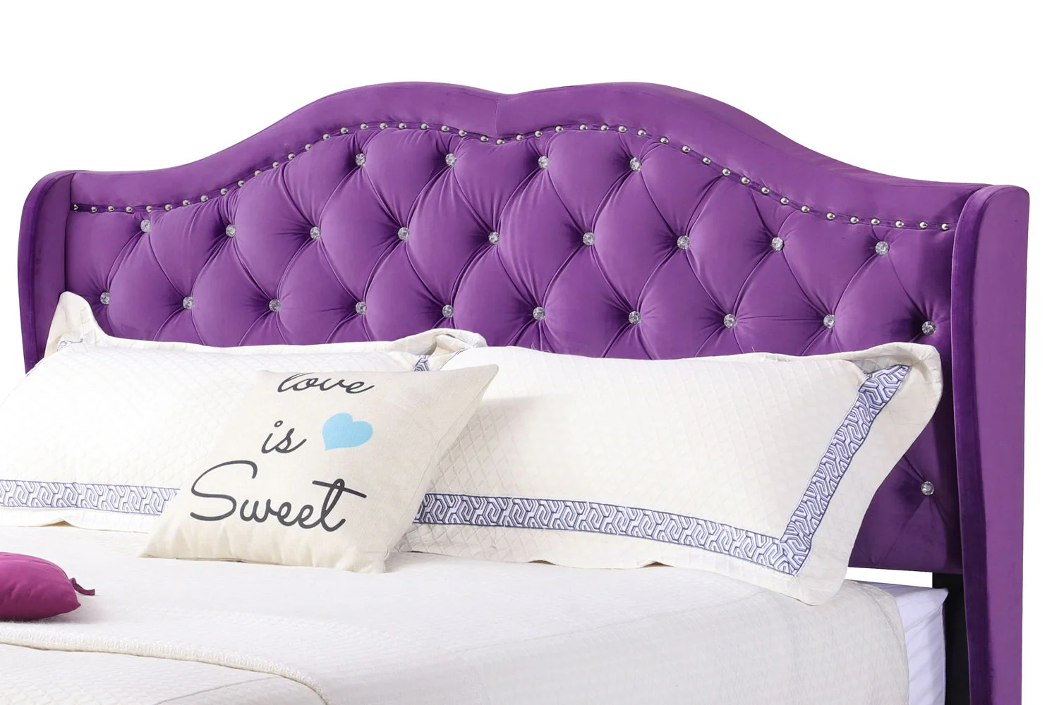 Upholstered Bed Transitional - Image 19