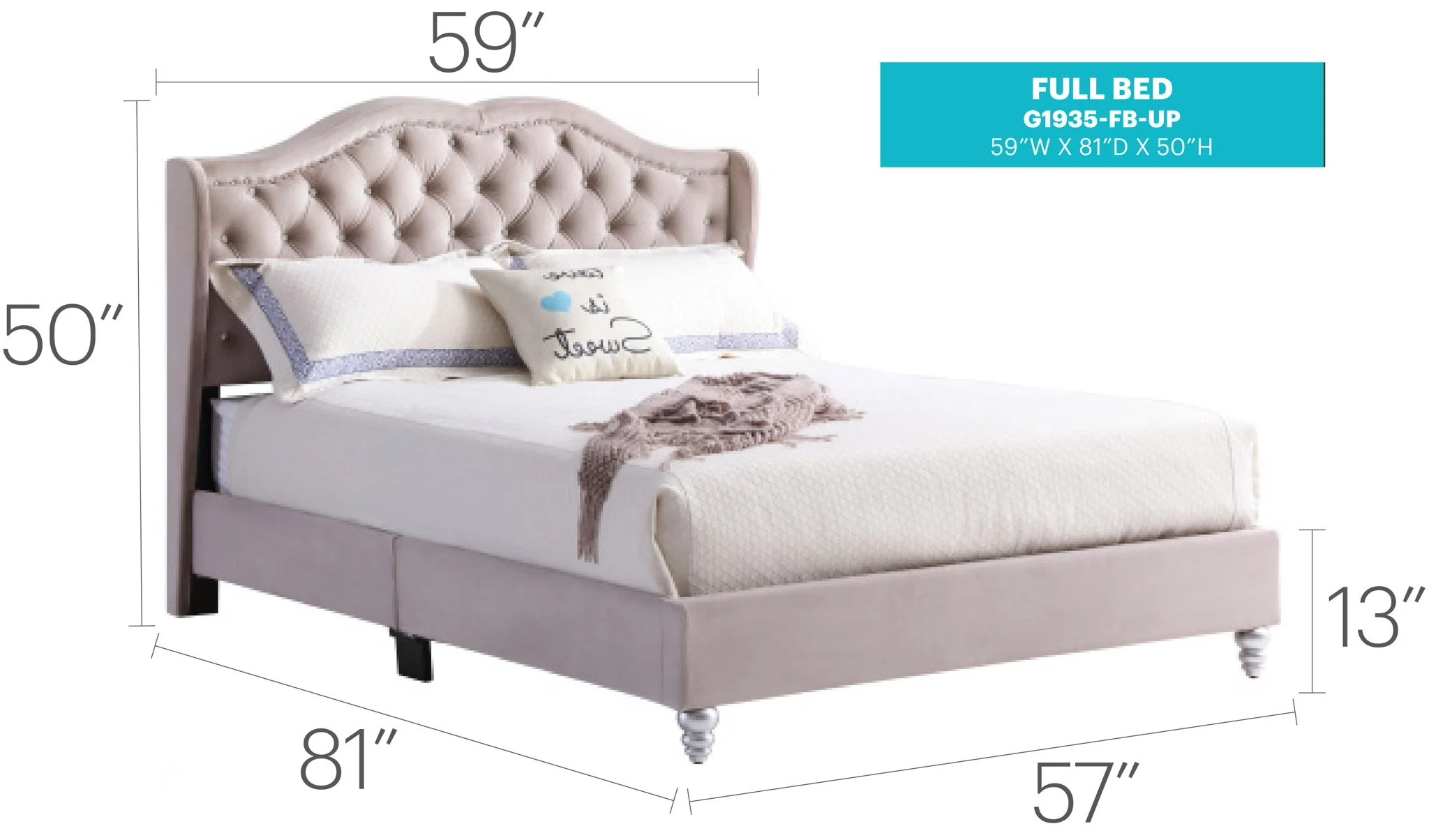 Upholstered Bed Transitional - Image 29