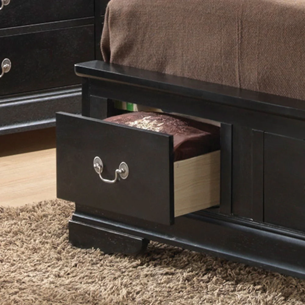 Upholstered Panel Sleigh Bed Design - Image 23