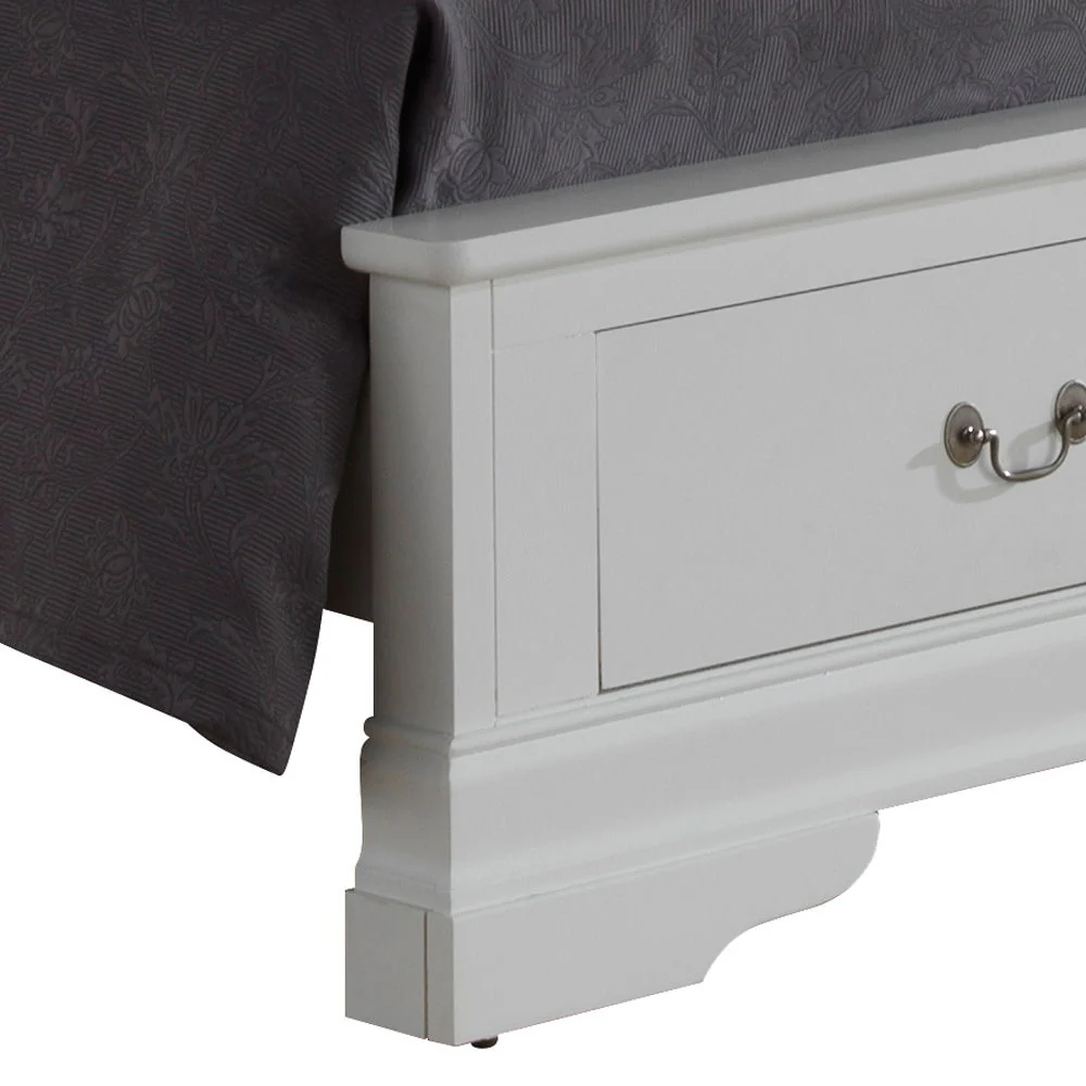 Upholstered Panel Sleigh Bed Design - Image 24
