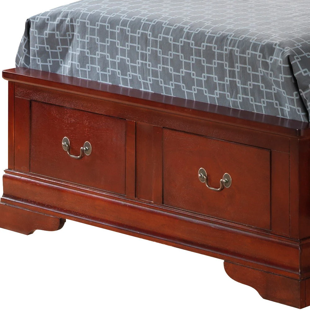 Upholstered Panel Sleigh Bed Design - Image 25