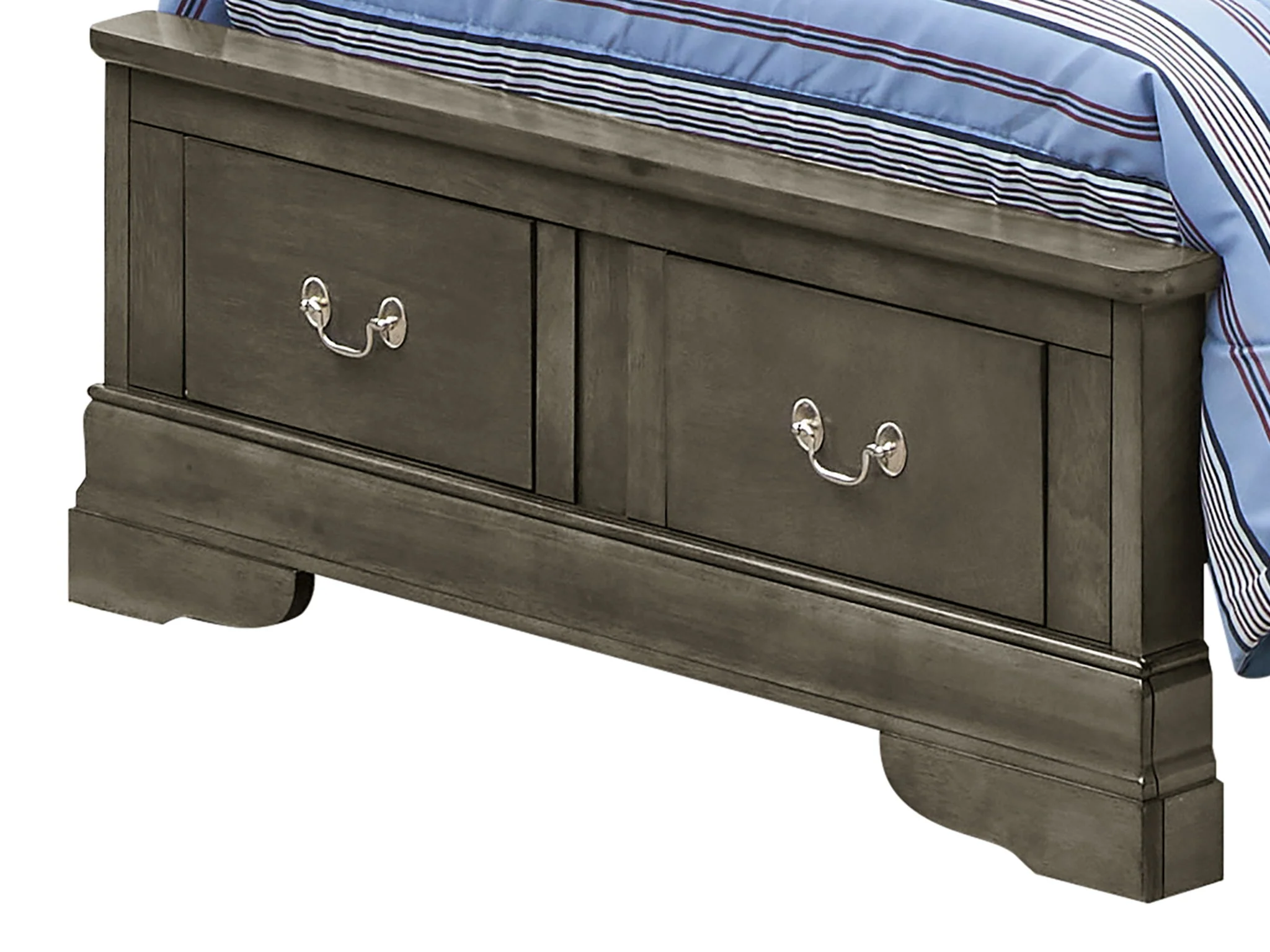 Upholstered Panel Sleigh Bed Design - Image 27