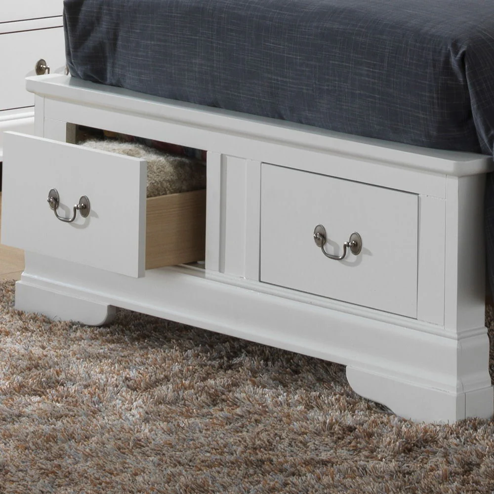 Upholstered Panel Sleigh Bed Design - Image 35