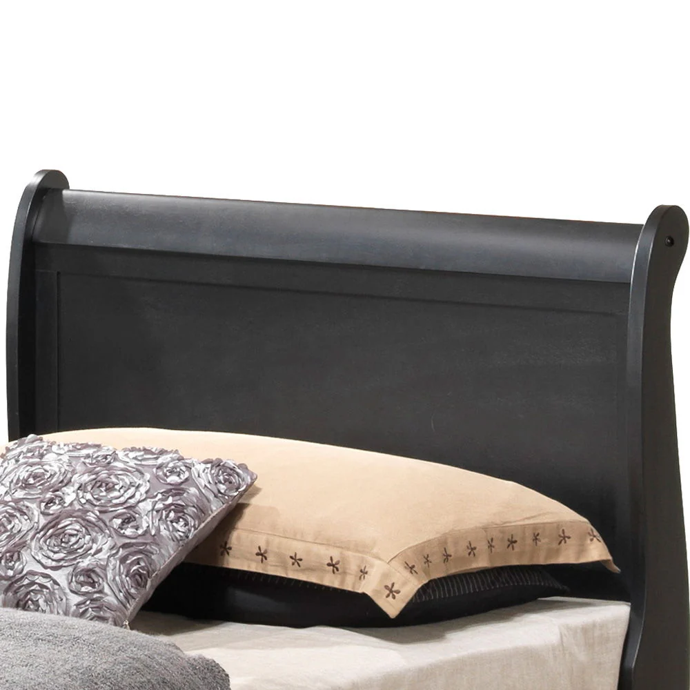 Upholstered Panel Sleigh Bed Design - Image 39