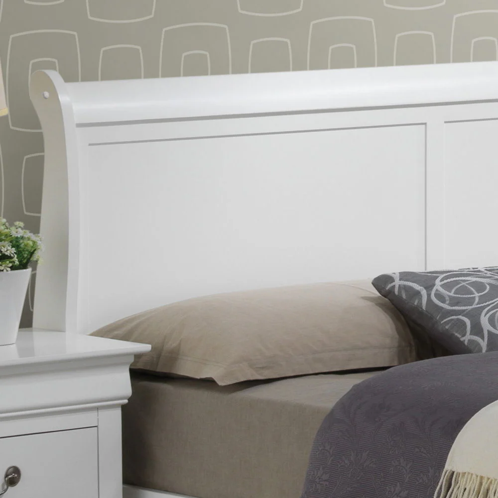 Upholstered Panel Sleigh Bed Design - Image 53