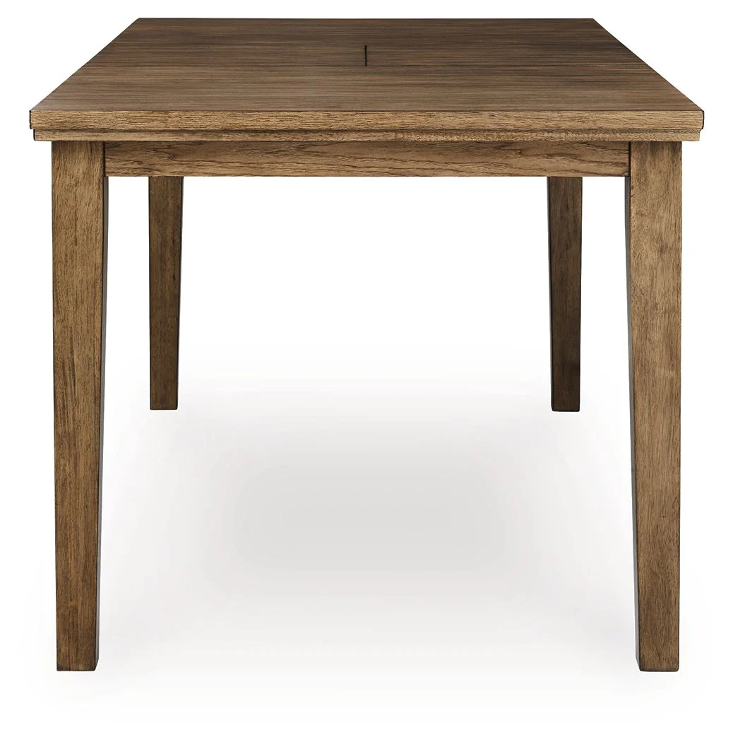 Urbinforte - Counter Height Dining Extension Table - Light Brown - Image 6