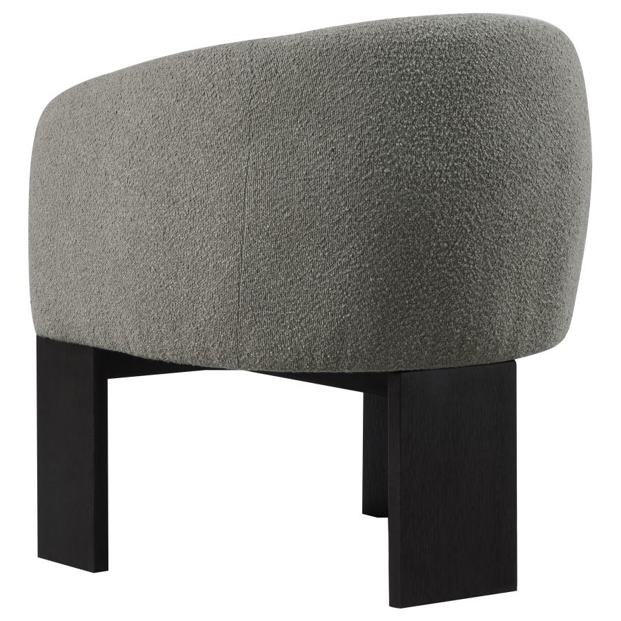 Valdez - Boucle Upholstered Barrel Back Accent Chair - Image 12