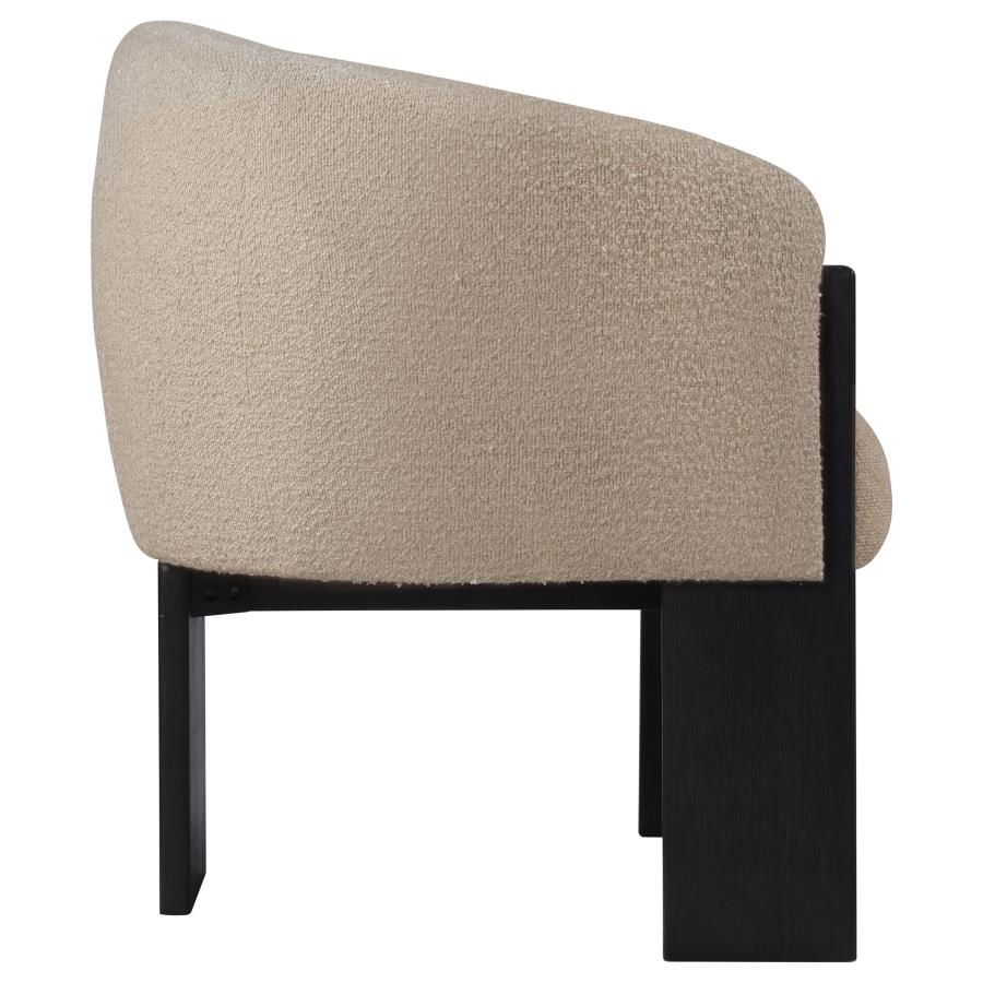 Valdez - Boucle Upholstered Barrel Back Accent Chair - Image 17