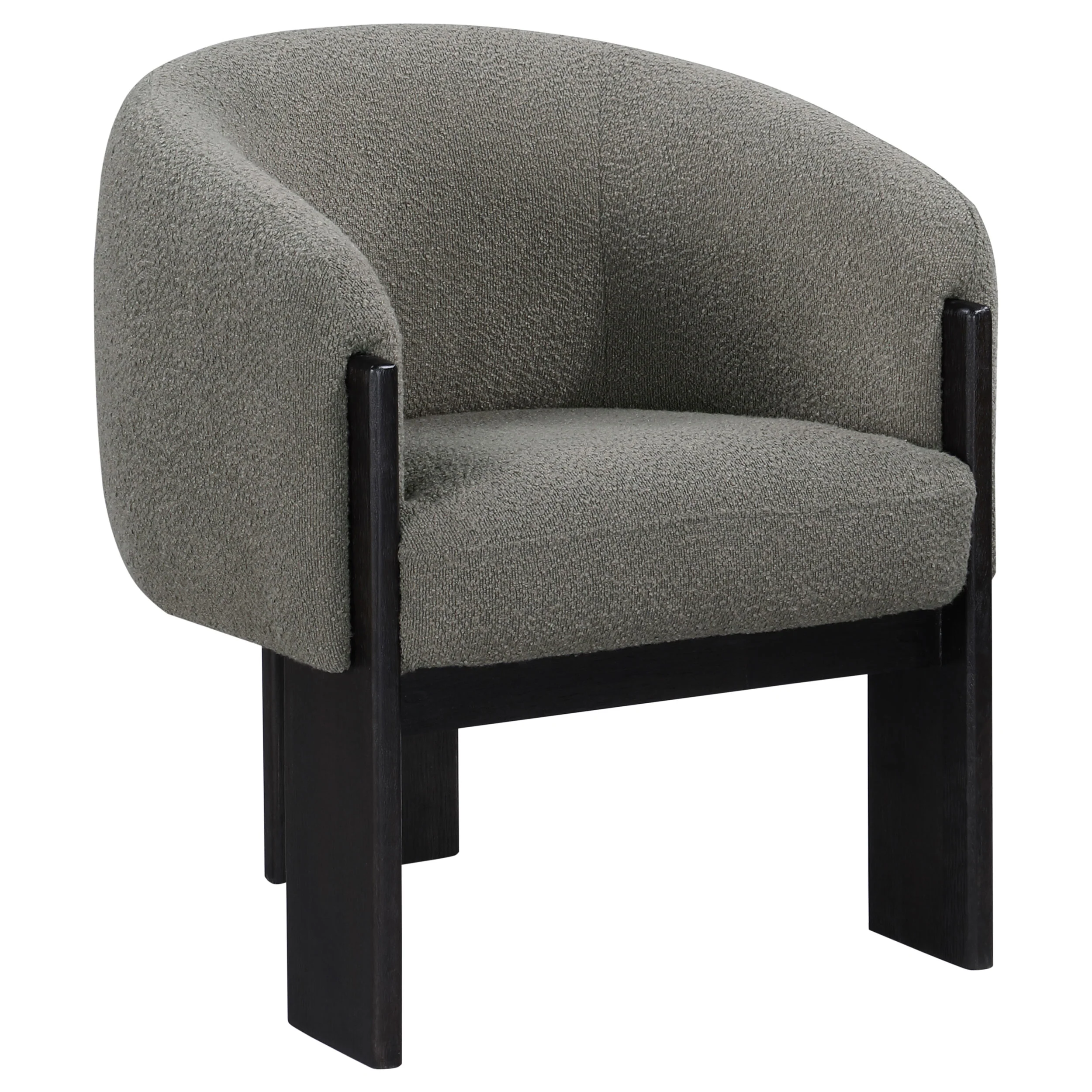 Valdez - Boucle Upholstered Barrel Back Accent Chair - Image 24