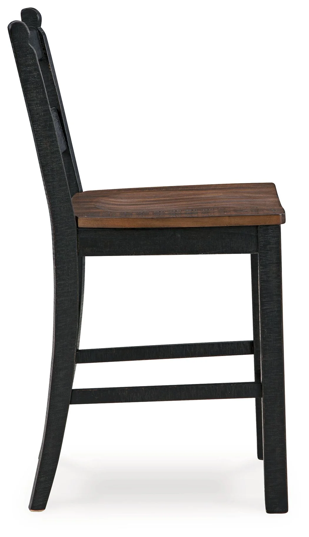 Valebeck - Barstool (Set of 2) - Black / Brown - Image 4