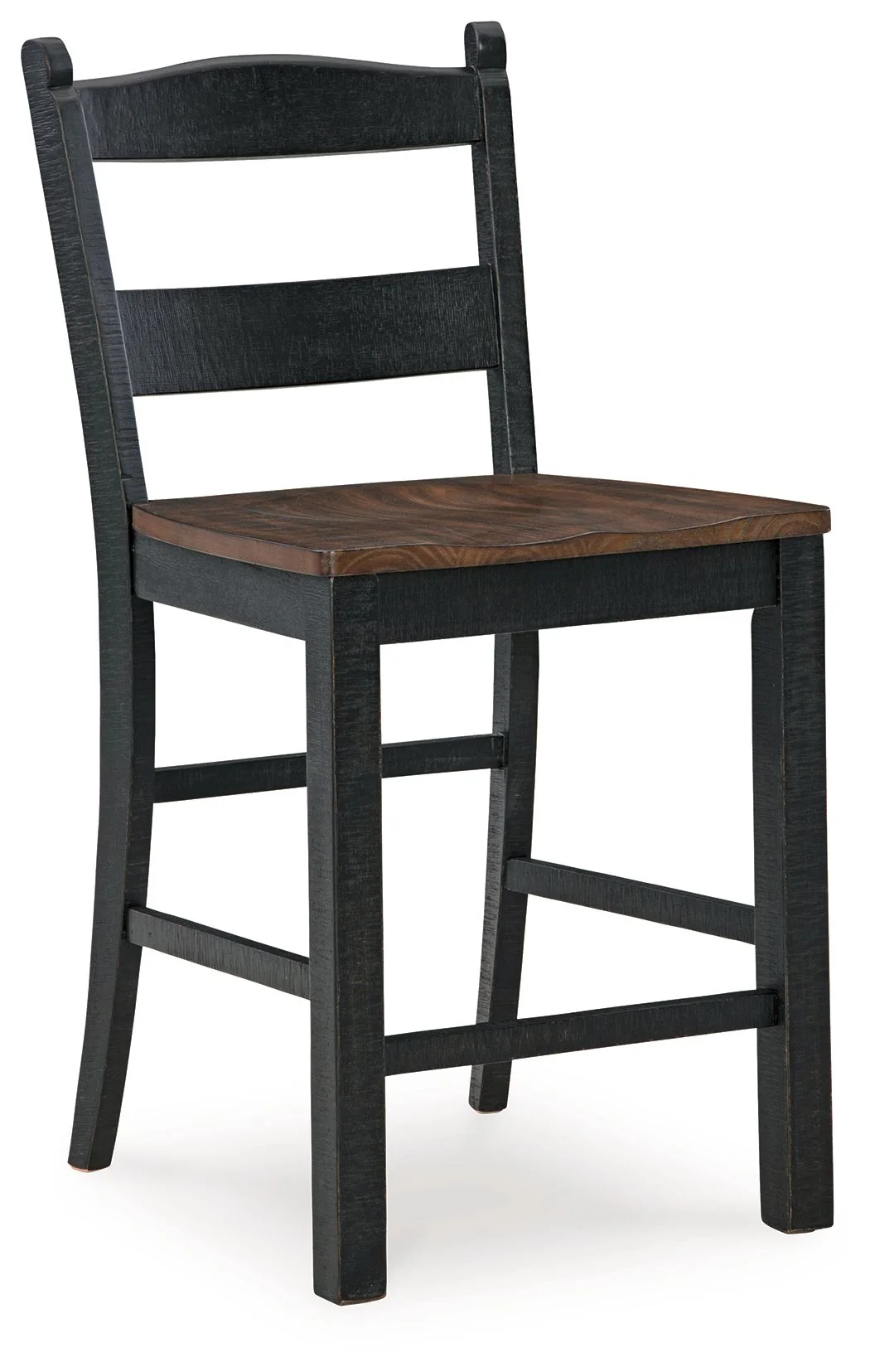 Valebeck - Barstool (Set of 2) - Black / Brown - Image 8