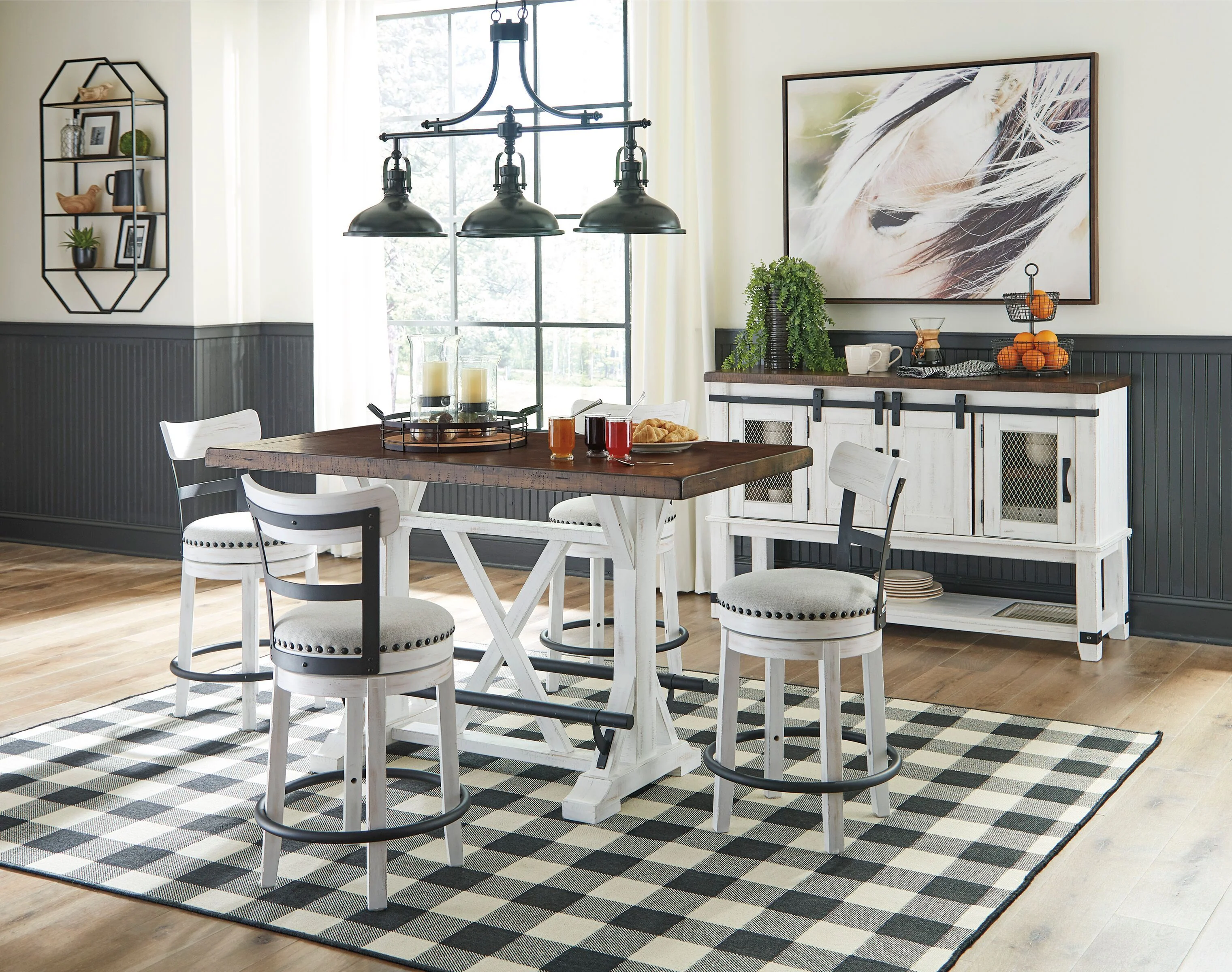 Valebeck - Counter Height Table Set - Image 3