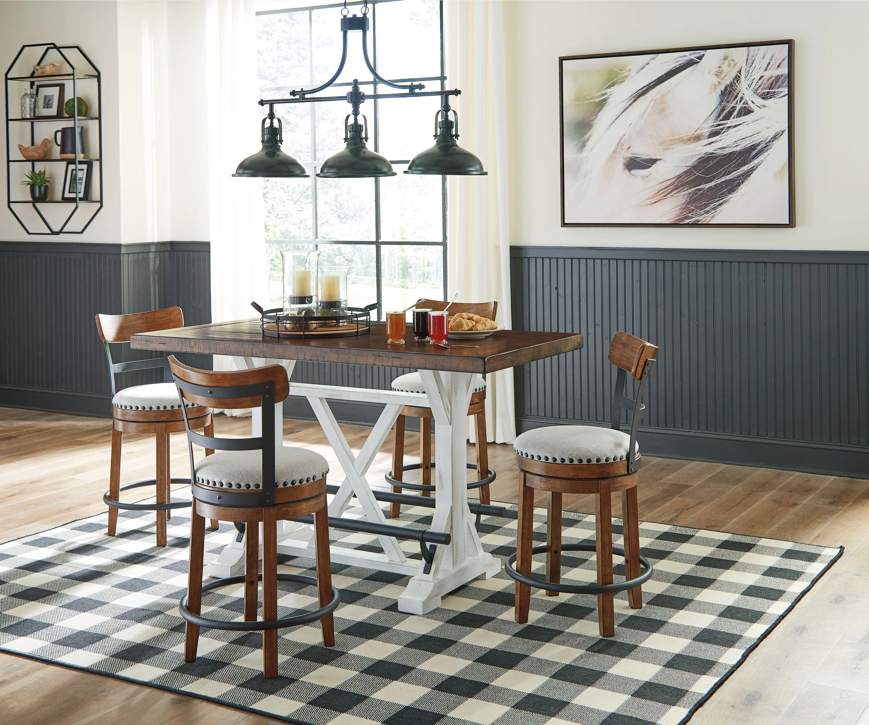Valebeck - Counter Height Table Set - Image 4