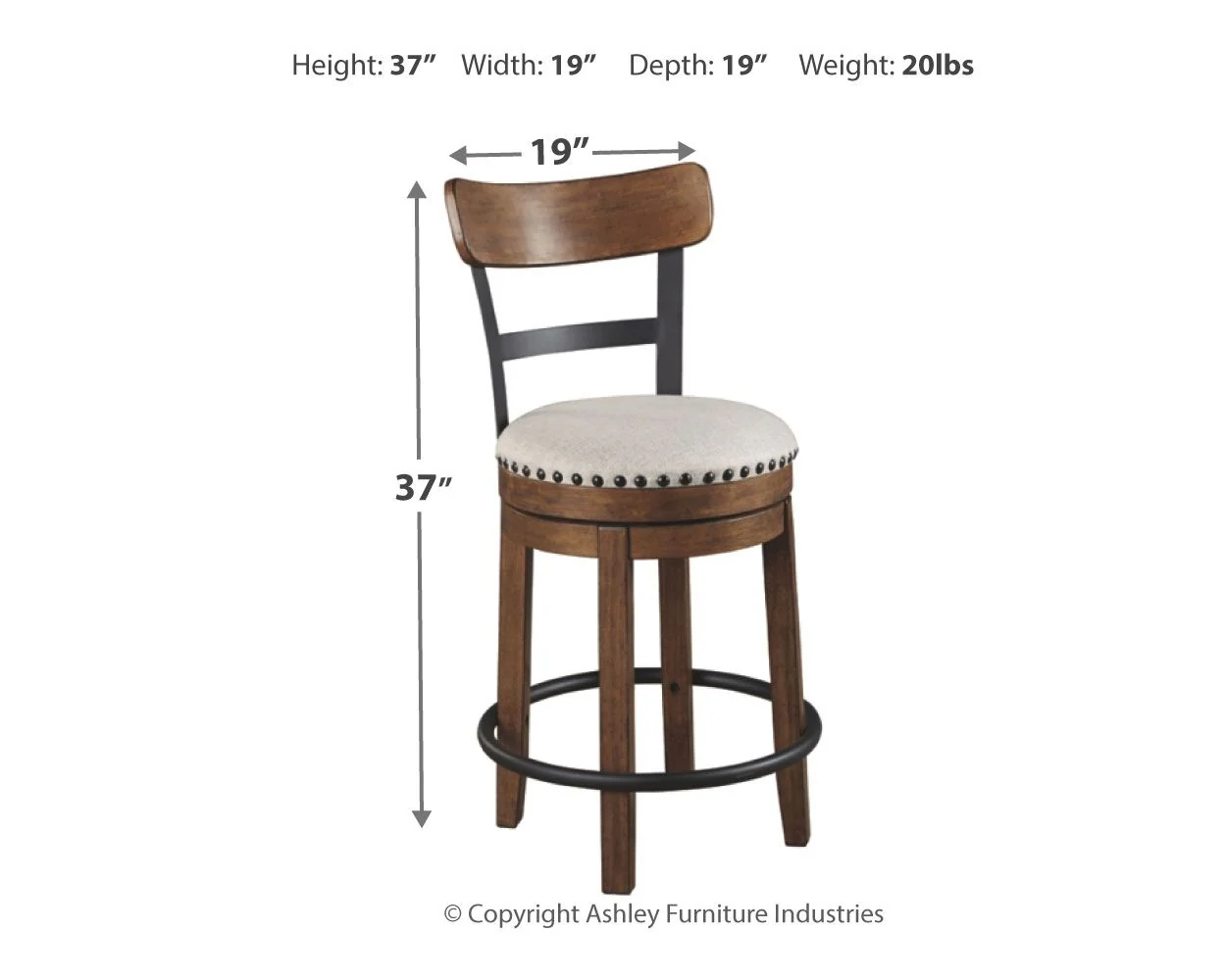Valebeck - Counter Height Table Set - Image 7